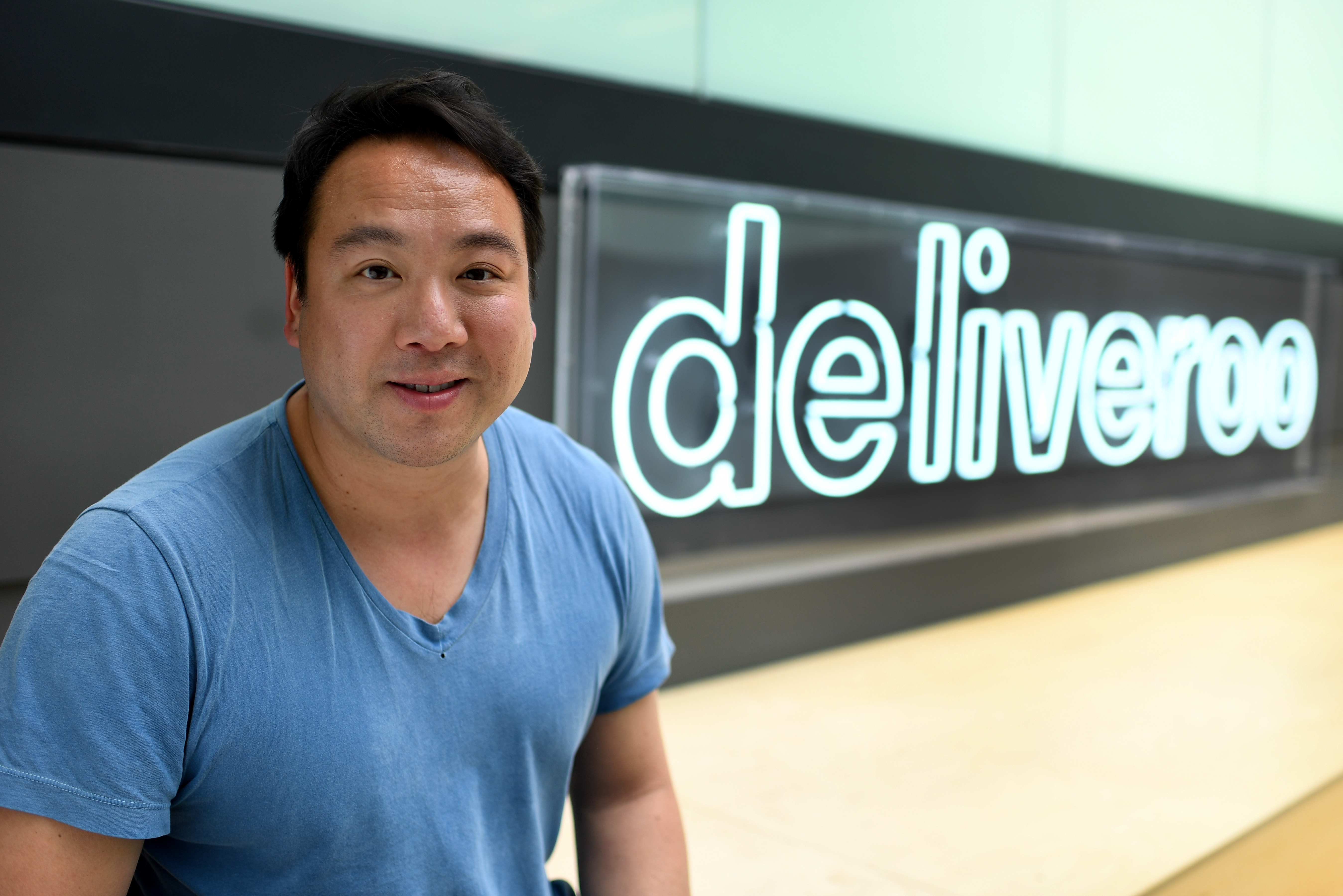 Will Shu, founder and chief executive of Deliveroo