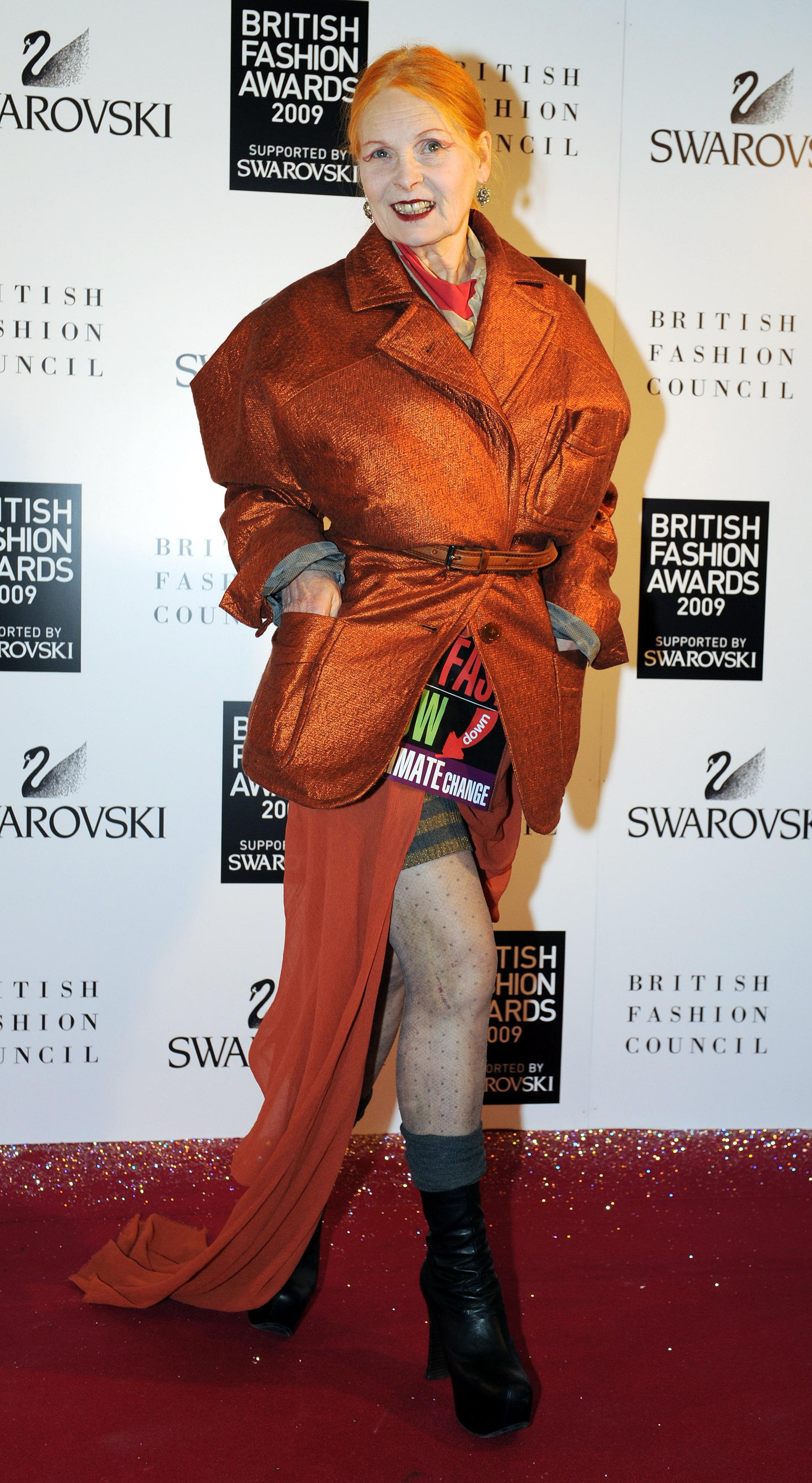 Vivienne Westwood British Fashion Awards