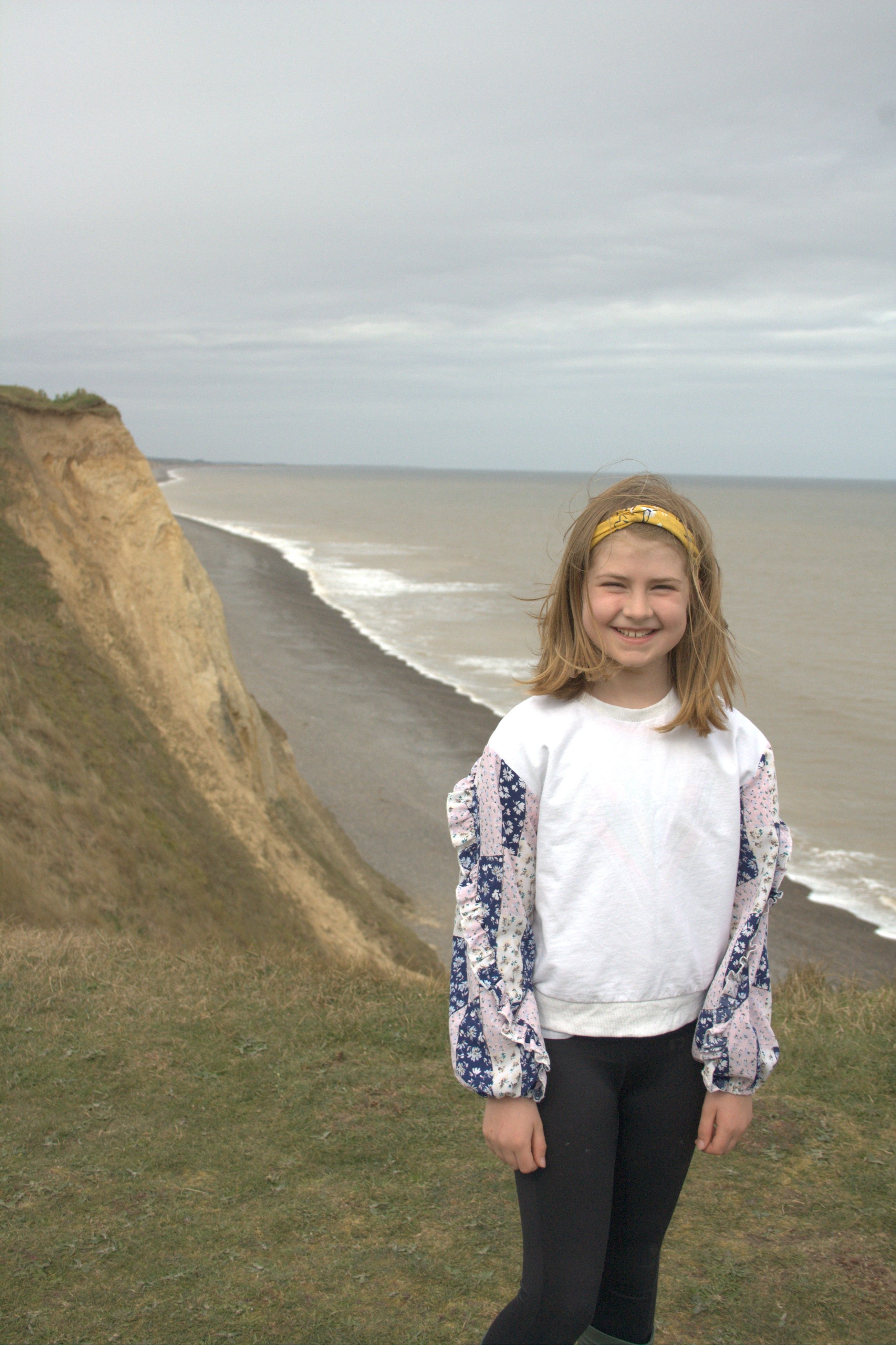 Nine-year-old Sylvie from Langham Village School in north Norfolk suggested the winning name Parpal Dumplin. (Marine Conservation Society/ PA)