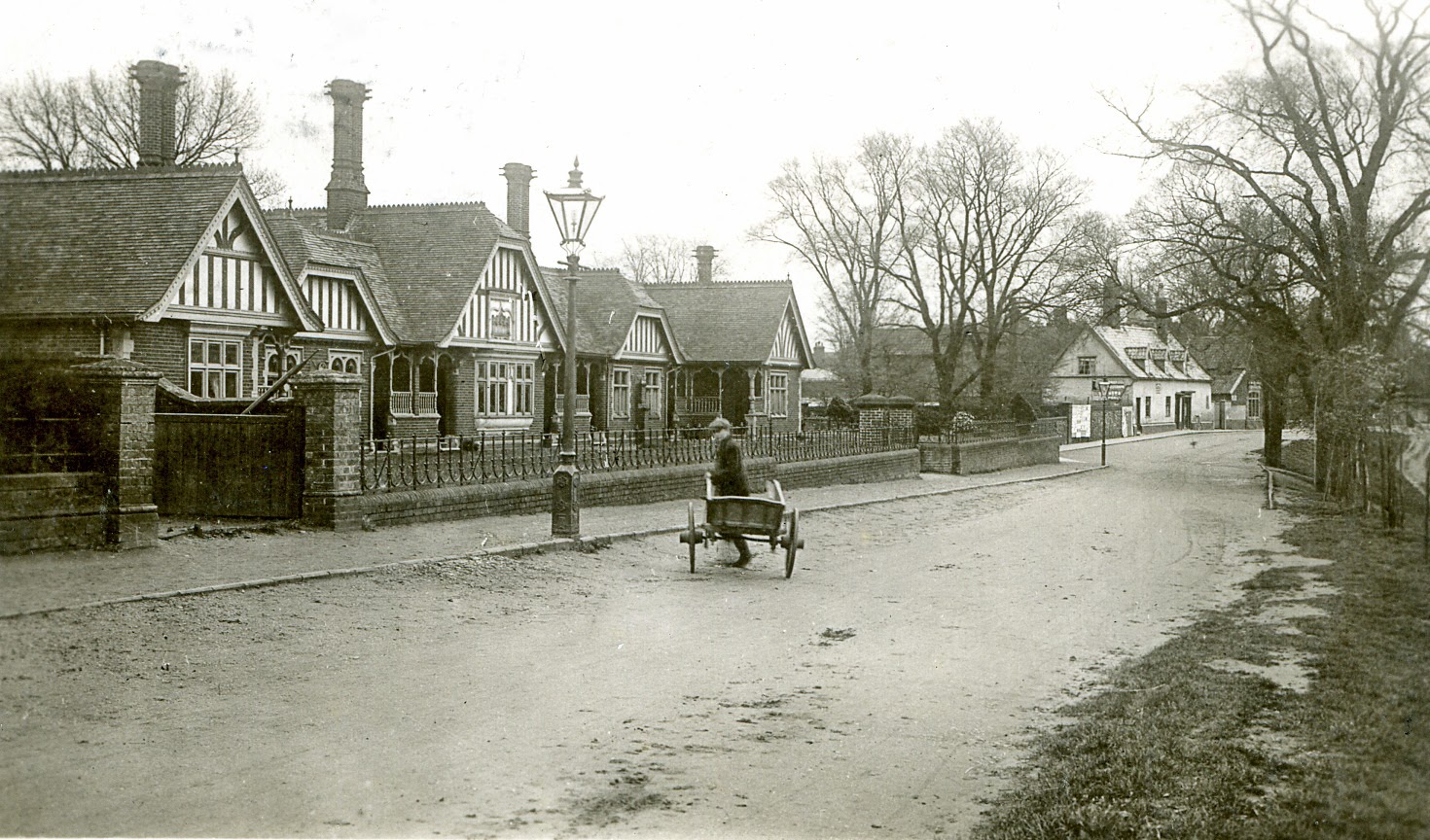 St Edmund's Almshouse  in Bungay circa 1900-1910. (Bungay Museum Trust/ PA)