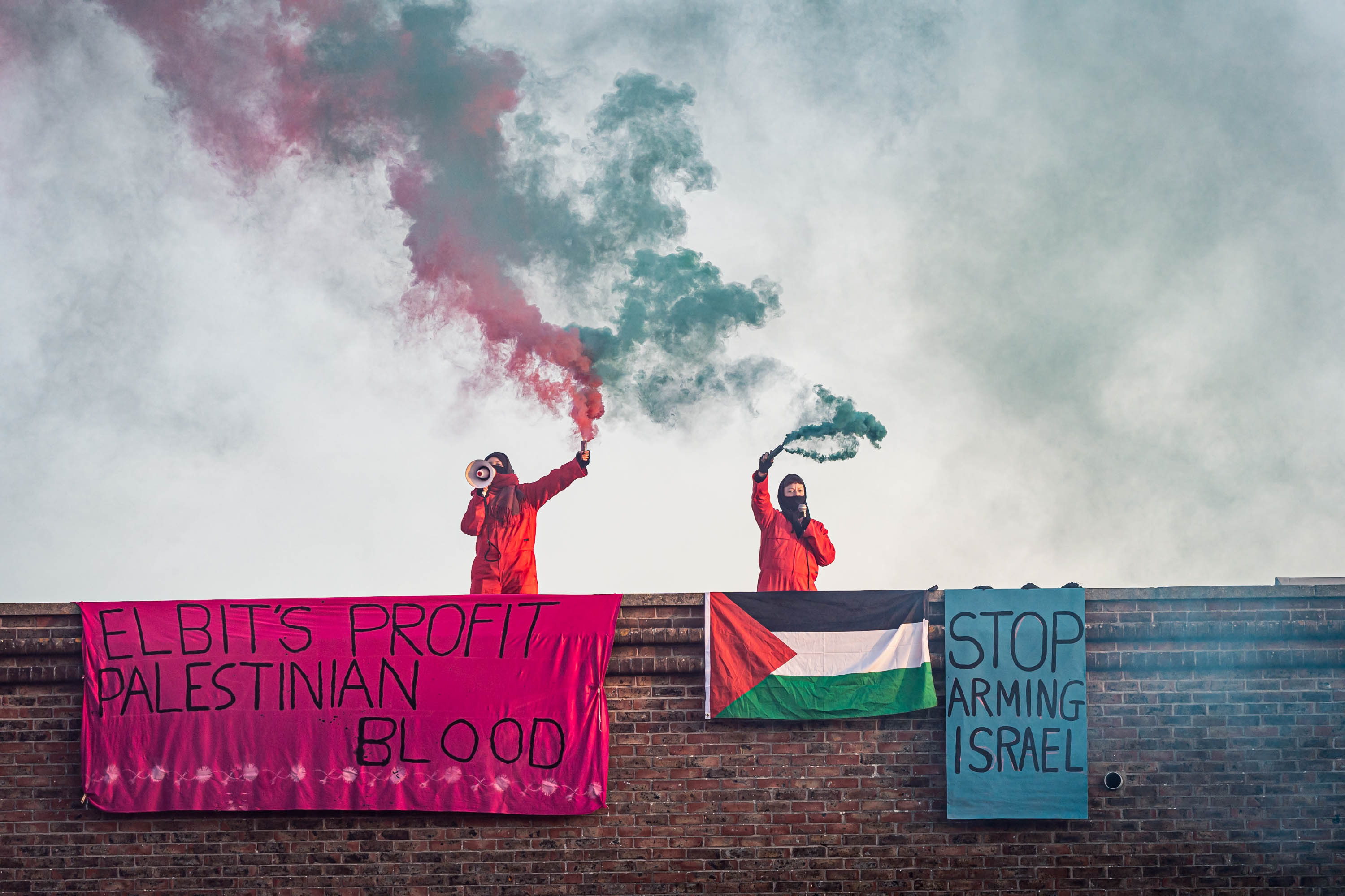 Palestine Action protest in Bristol