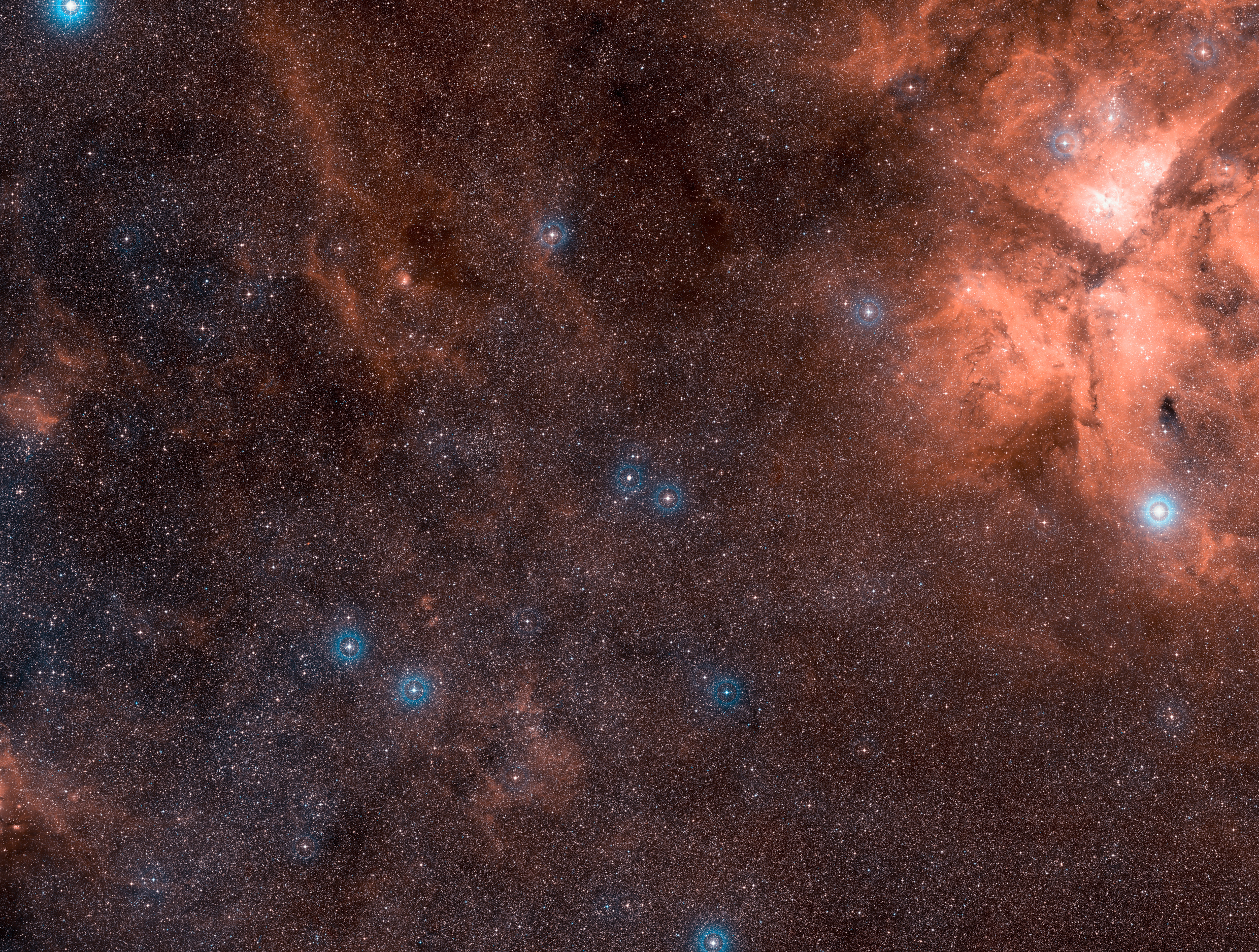 Wide-field view of AG Carinae