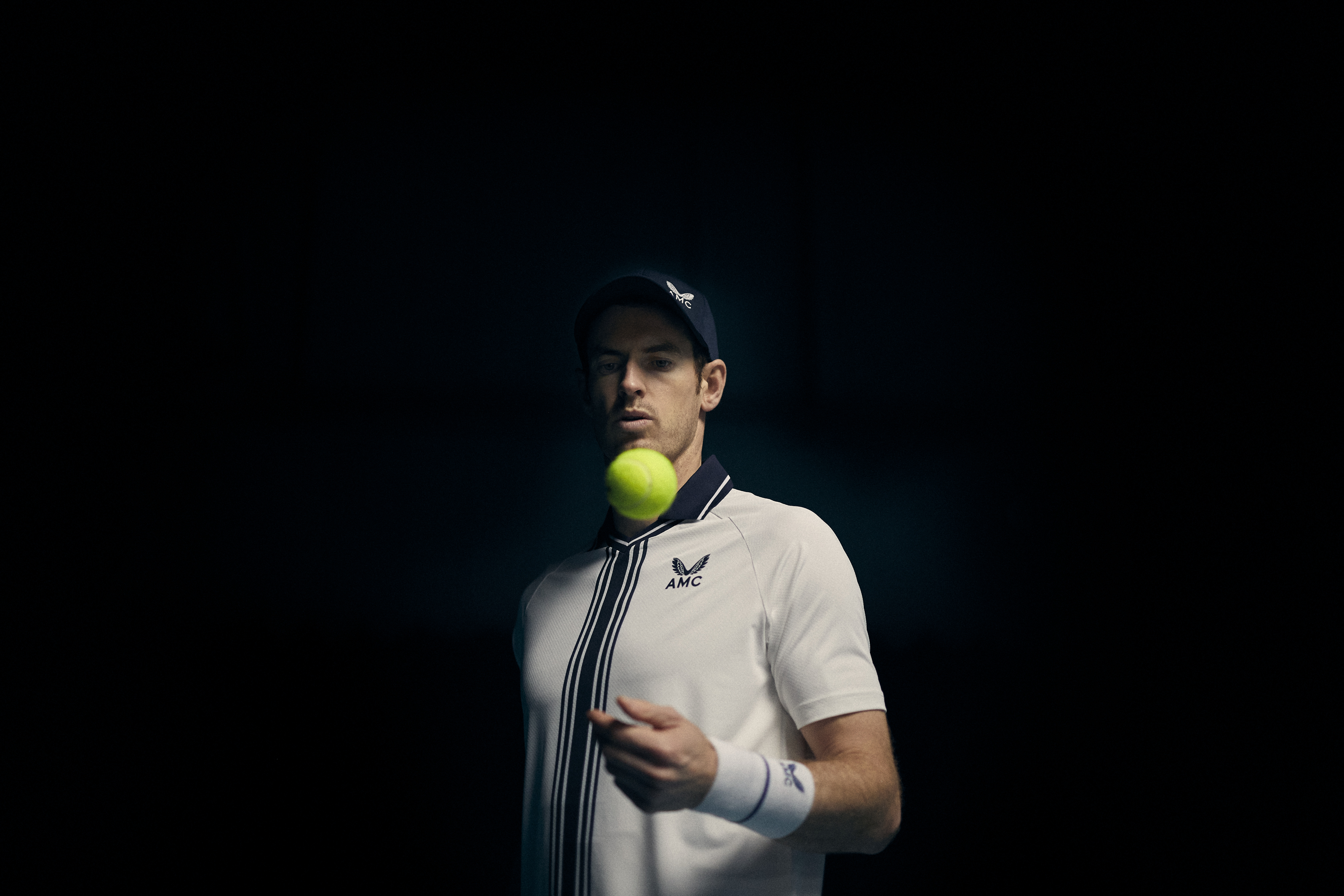 Andy Murray wears AMC by Castore
