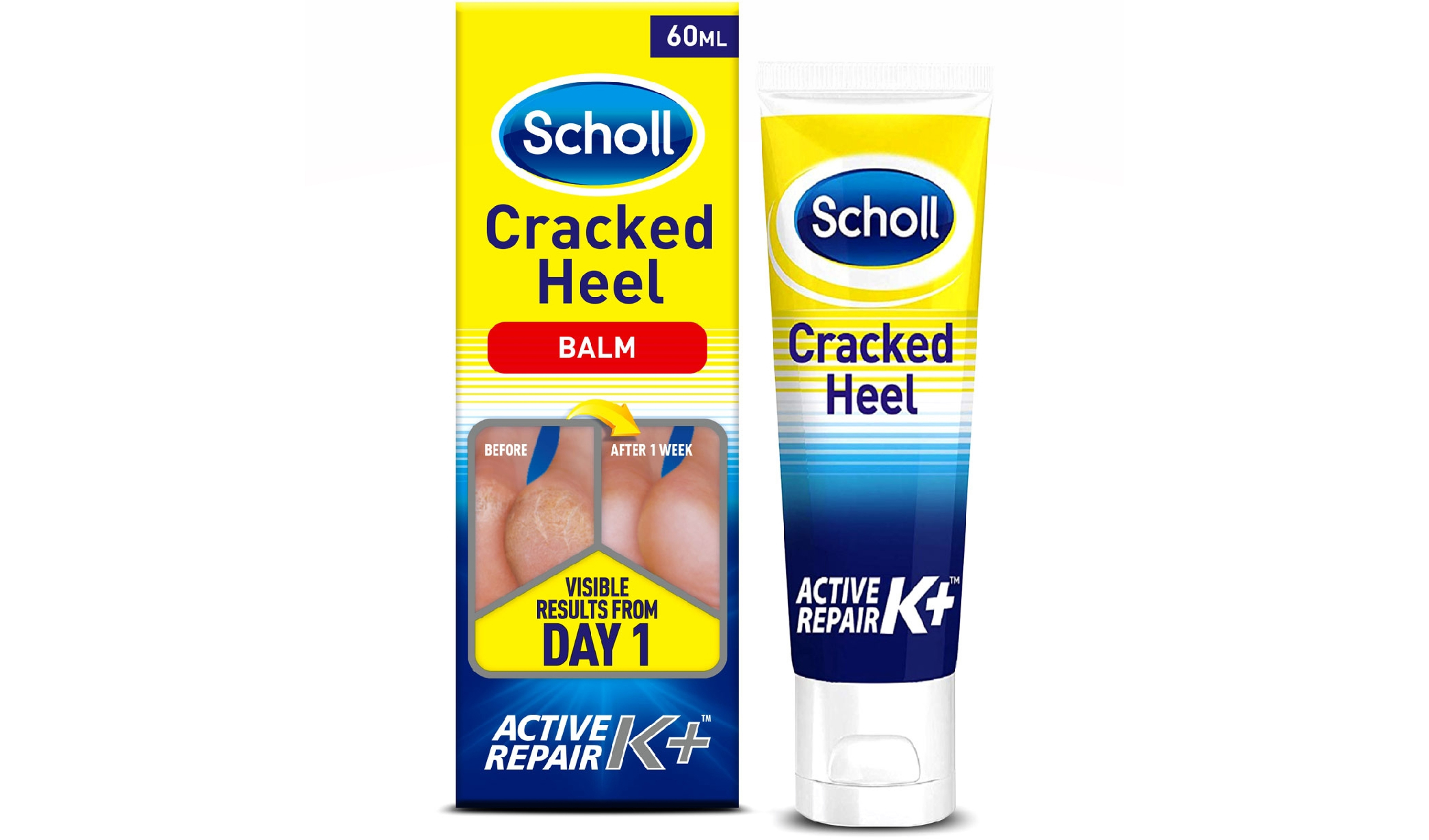 Scholl Cracked Heel Repair Cream Active Repair K+, £5.39, Boots