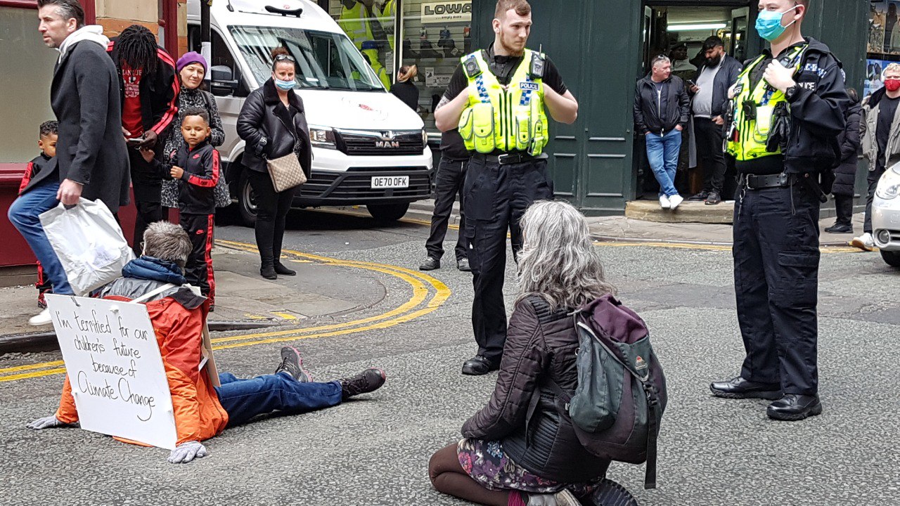 Manchester protests