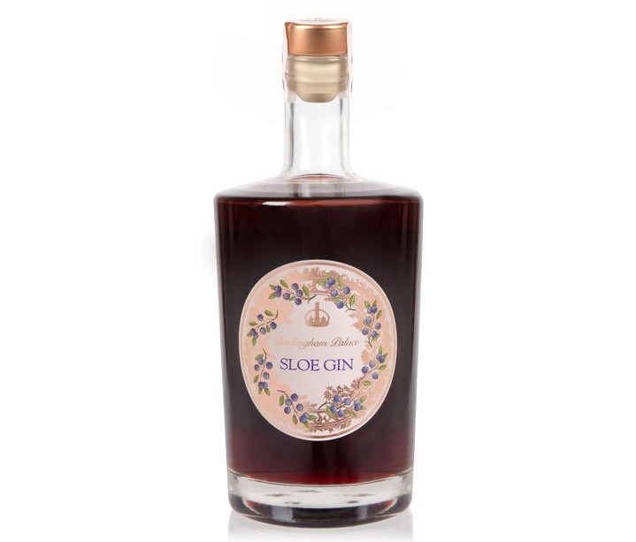 The sloe gin 