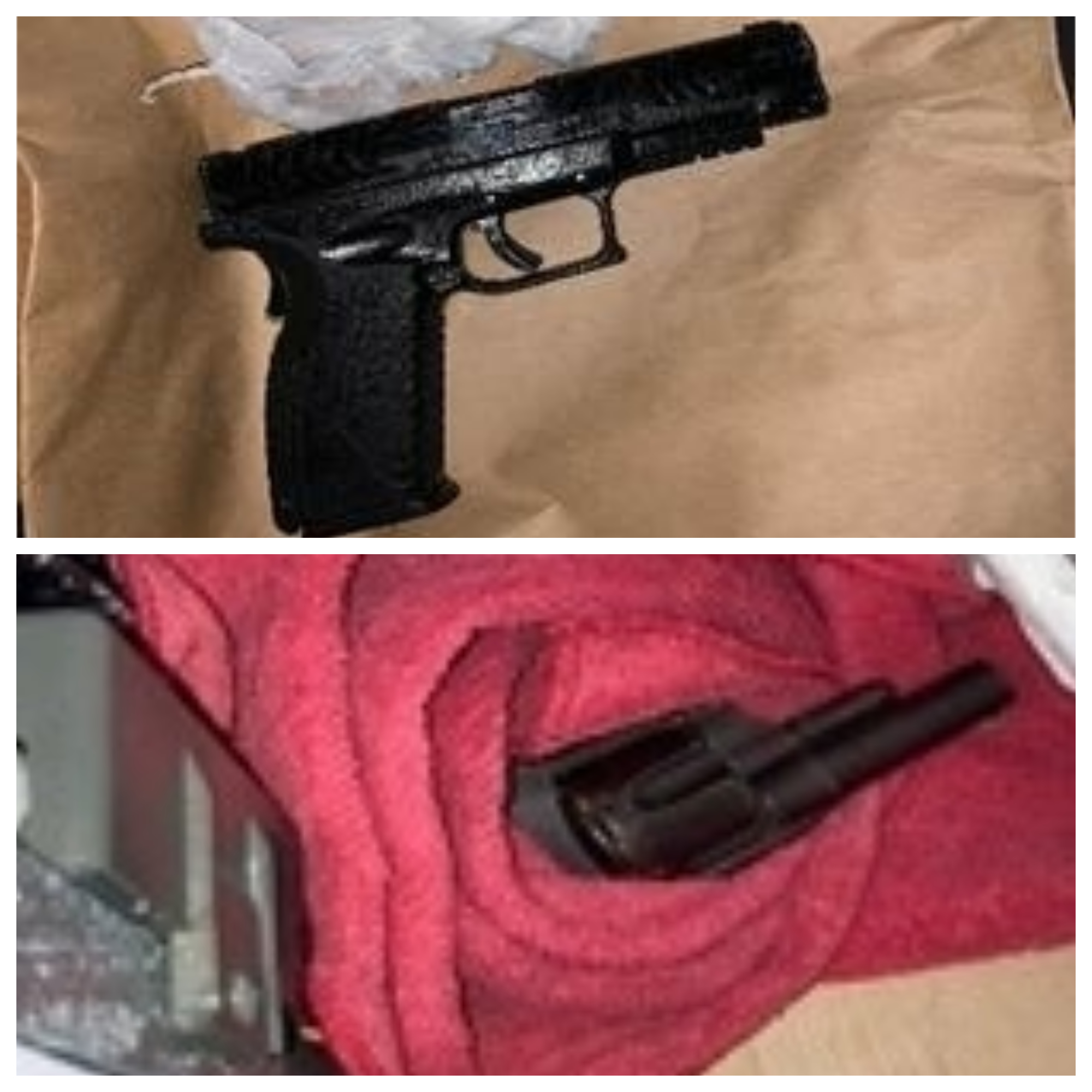 Handguns found during recent anti-gun crime activity by the Metropolitan Police