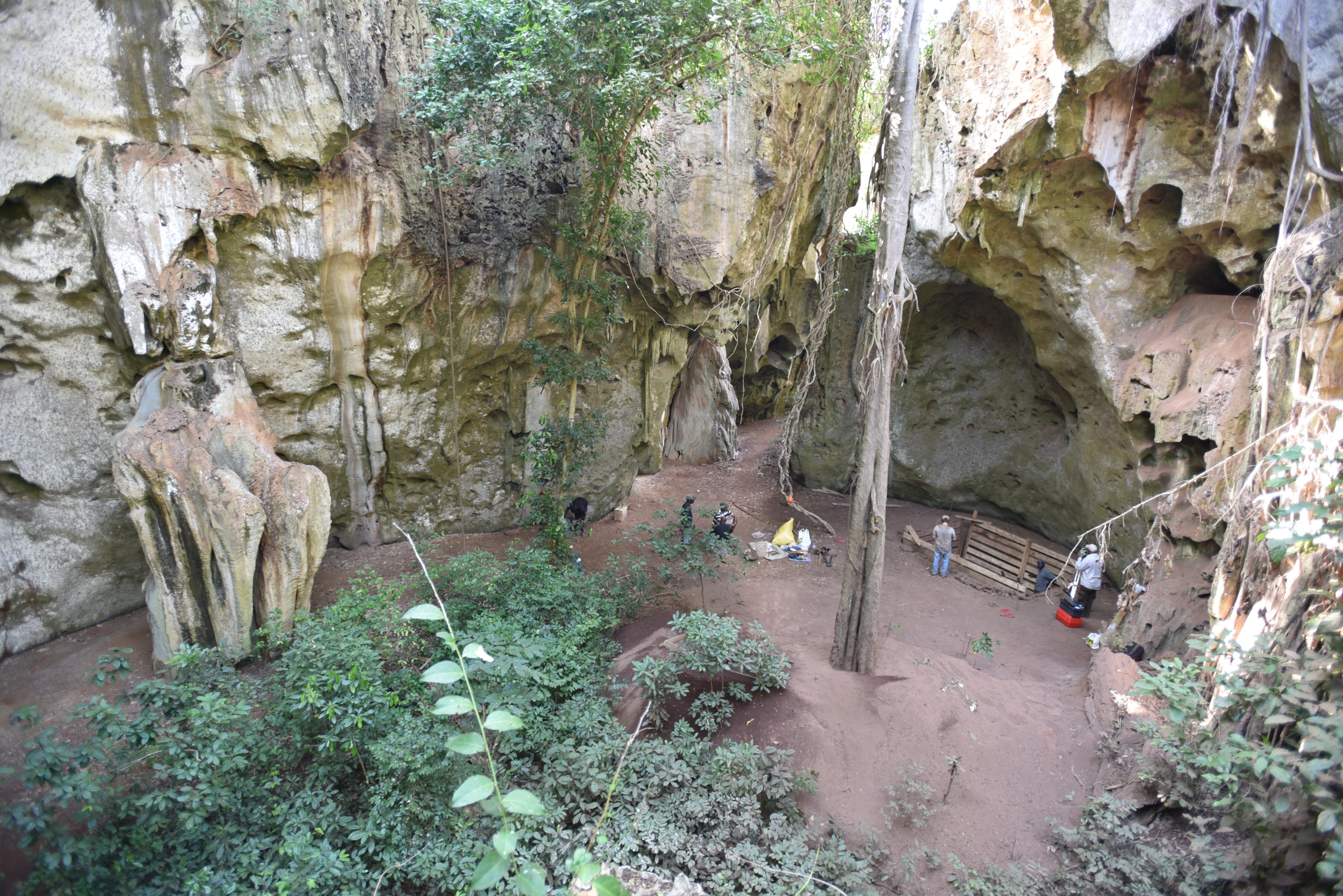 The cave site of Panga ya Saidi
