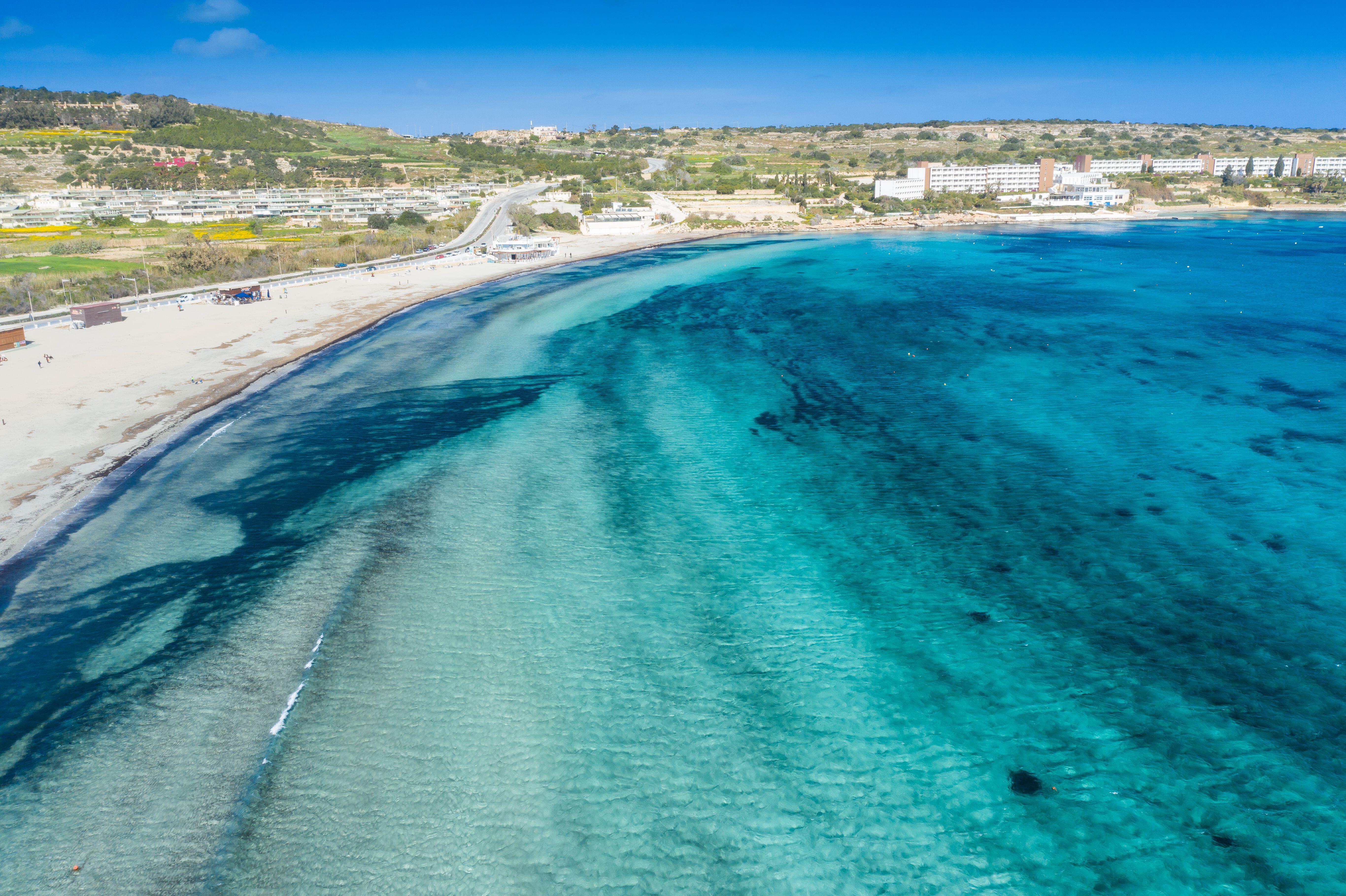 Mellieha Bay in Malta