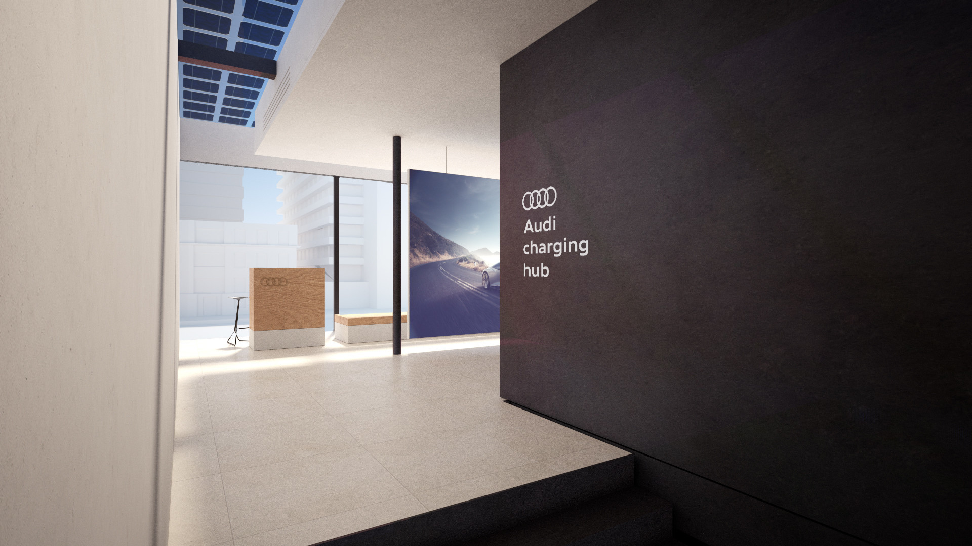Audi charging hub concept