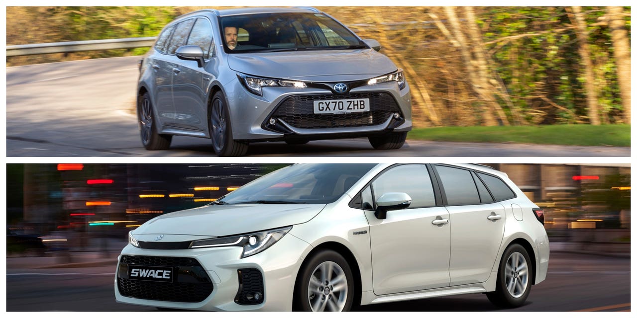 Badgeengineering Five cars that are twins and triplets with other