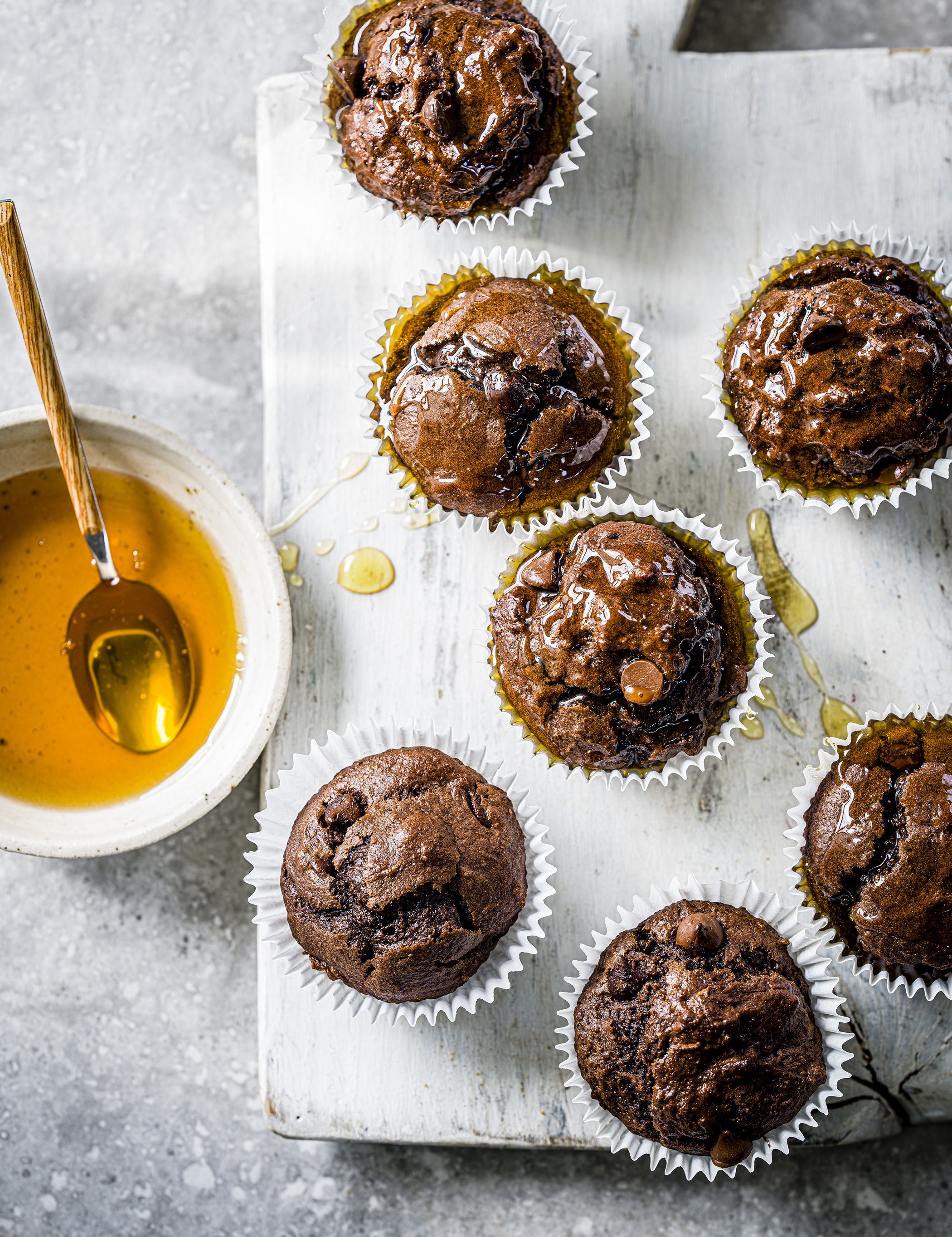 Banana Chocolate Muffins