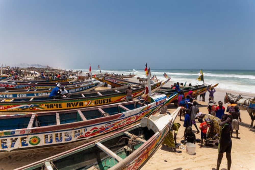 West African fishermen