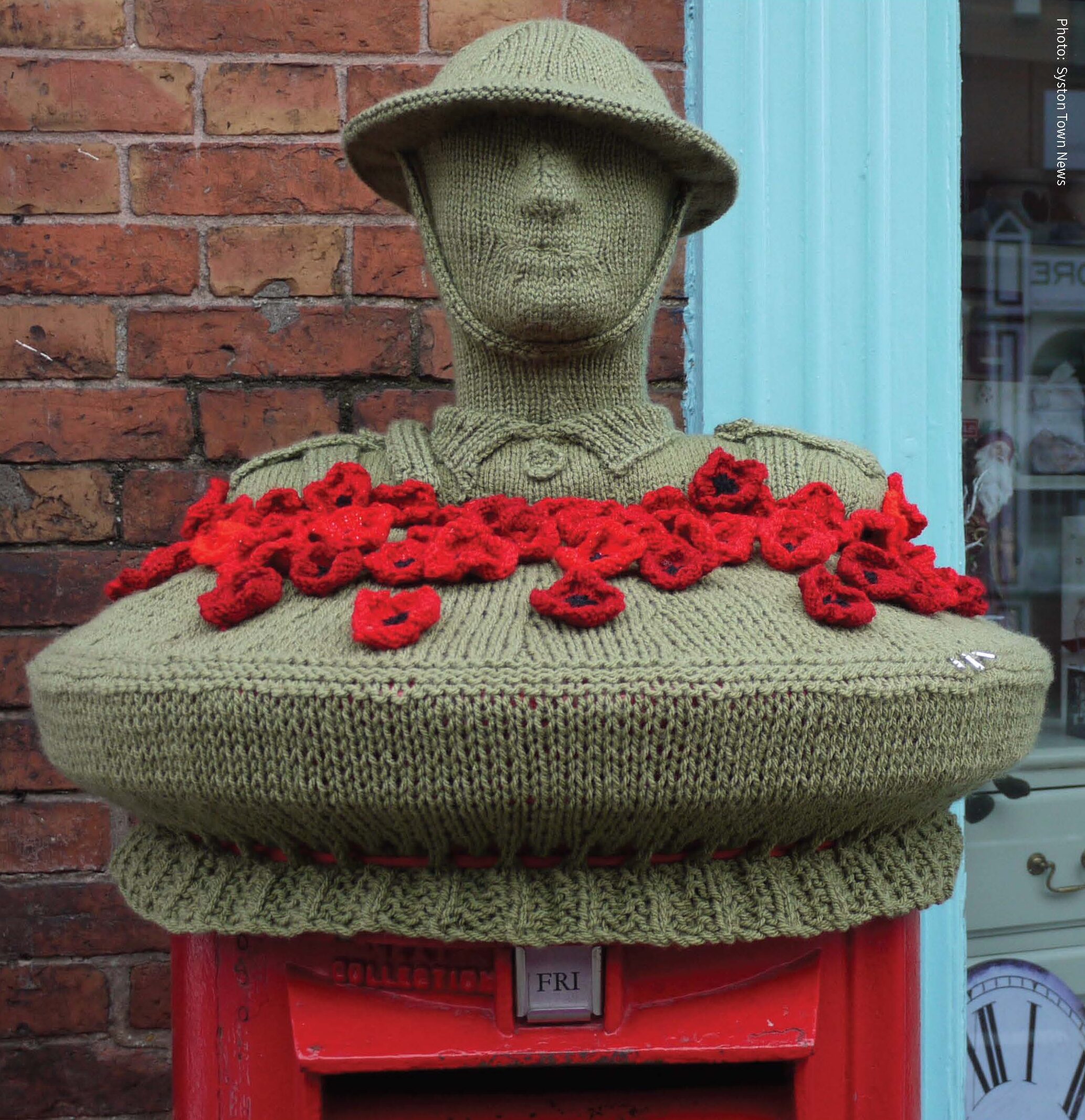 Book celebrates UK ‘yarn bombing’ craze through lockdown Shropshire Star