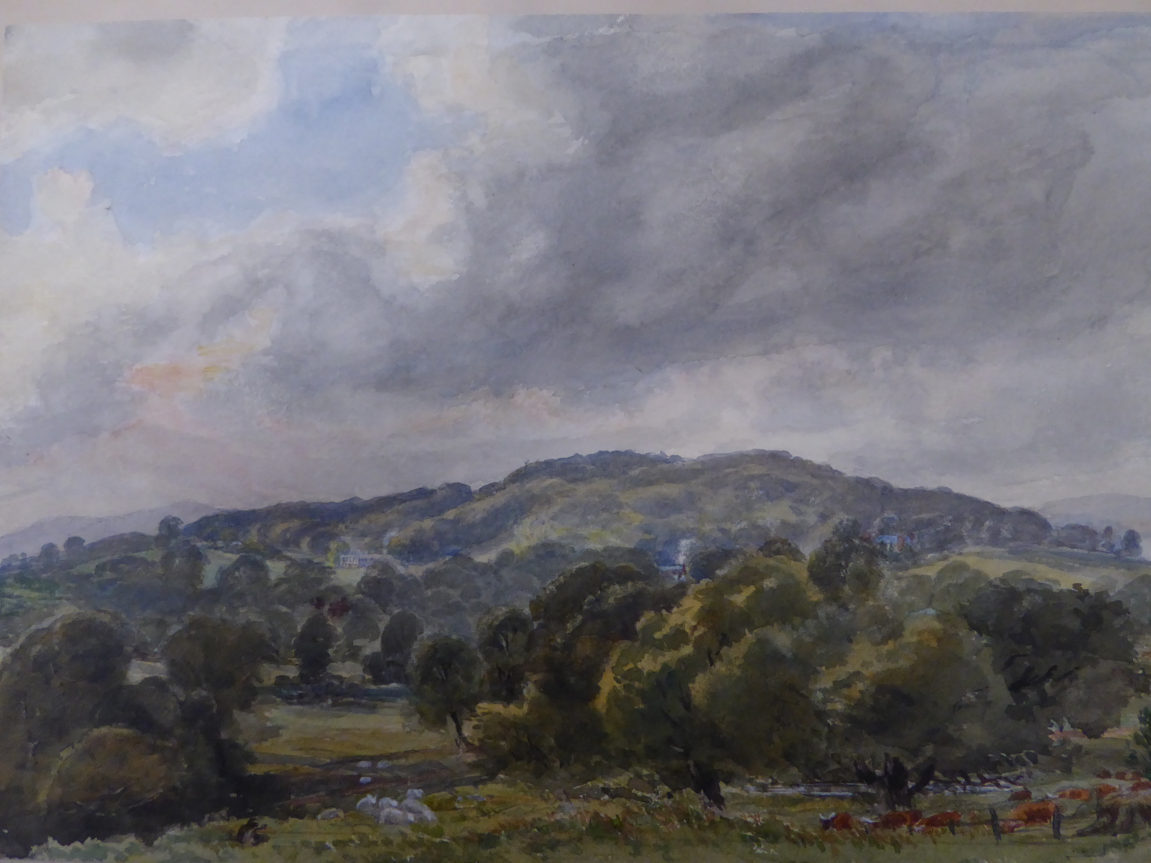 The project has been inspired by the watercolourr of the estate by Sir Thomas Acland (Fi Hailstone/National Trust/PA).