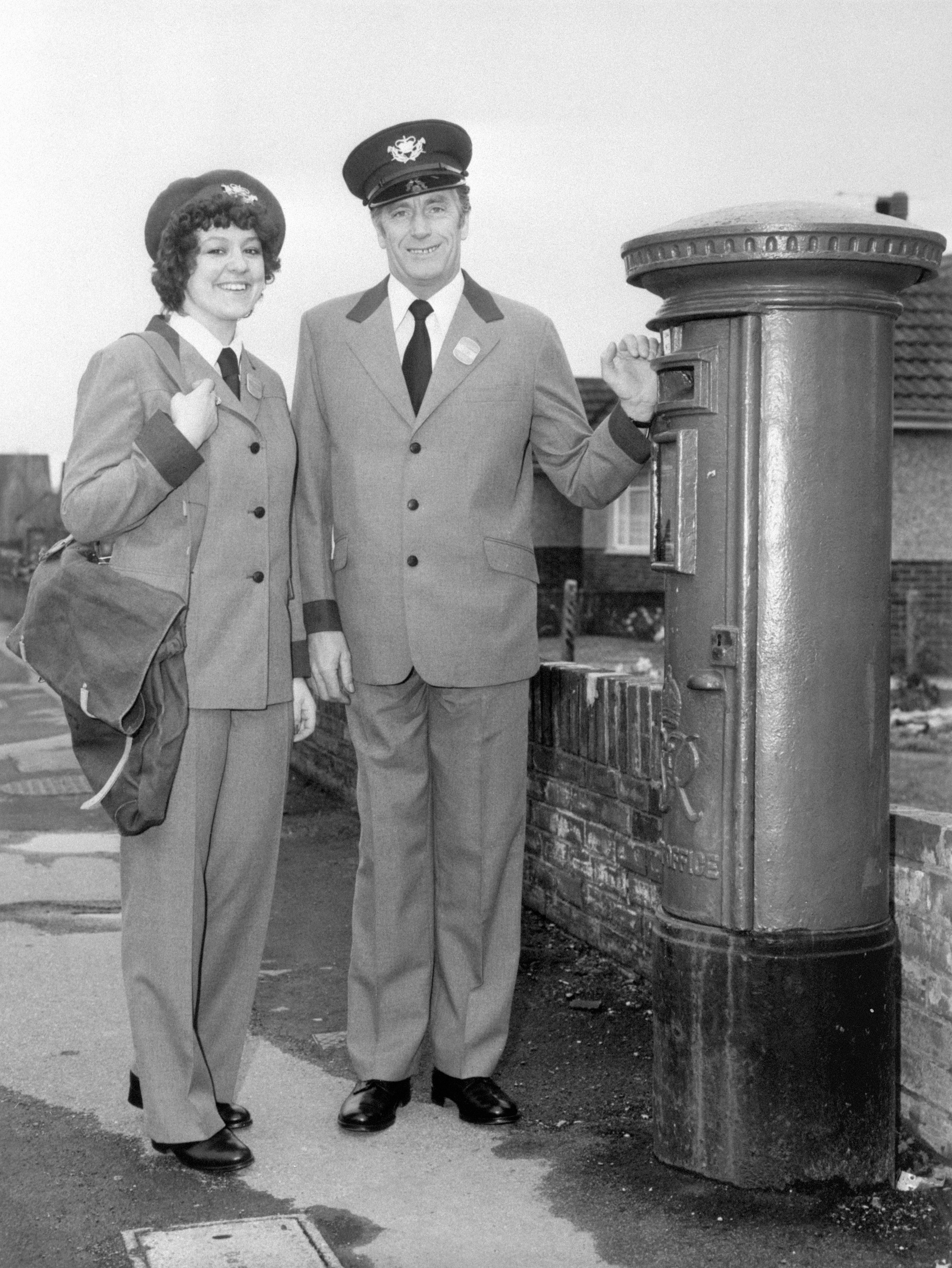 British Postal Service Trialling new uniforms in 1978