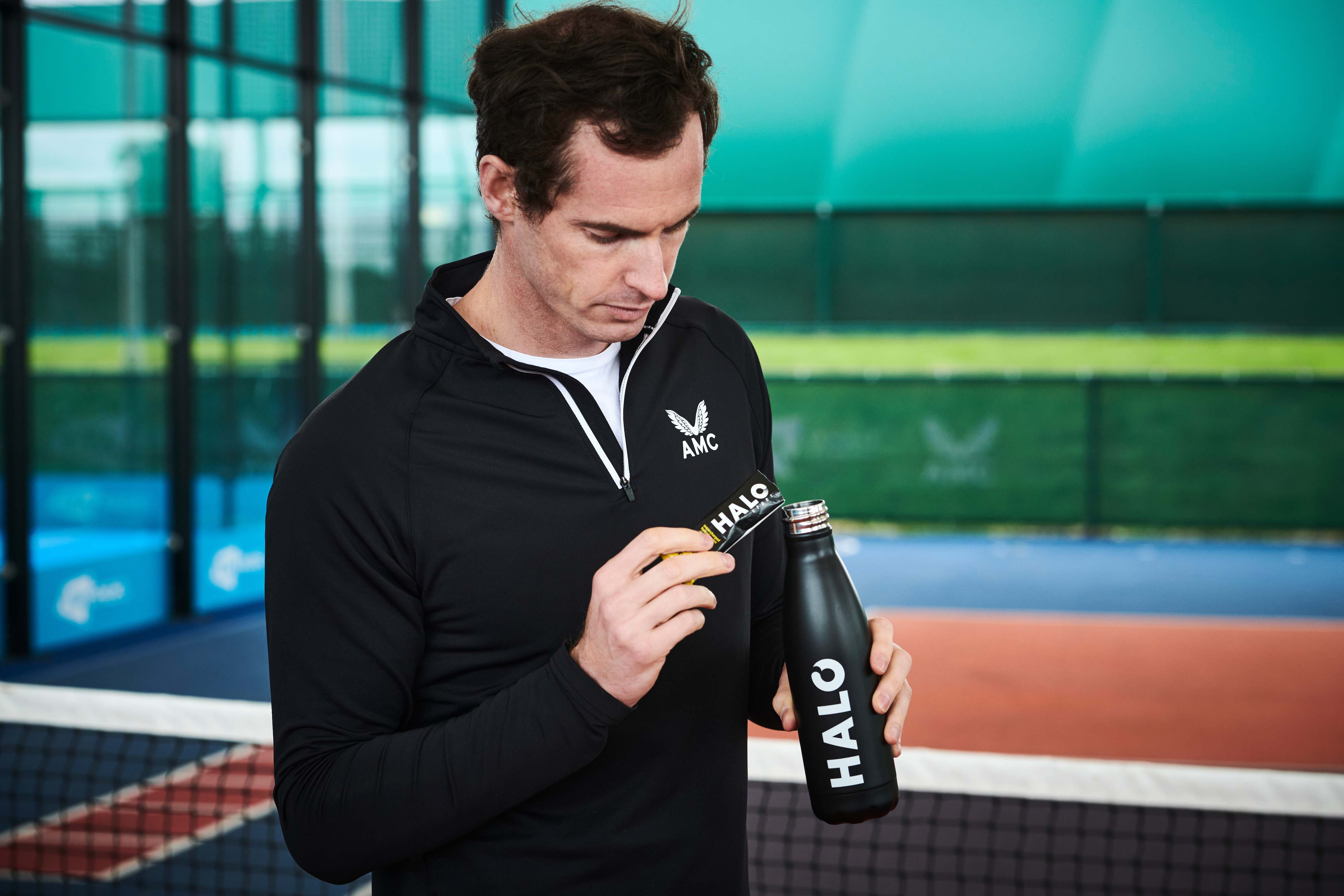 Andy Murray is an ambassador for HALO hydration