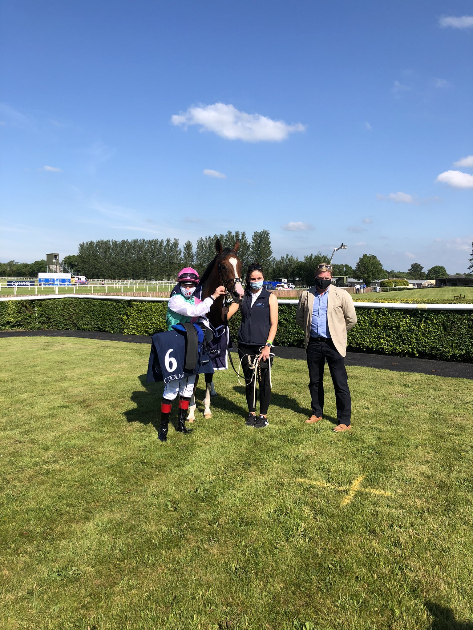 Sacred Bridge after her victory