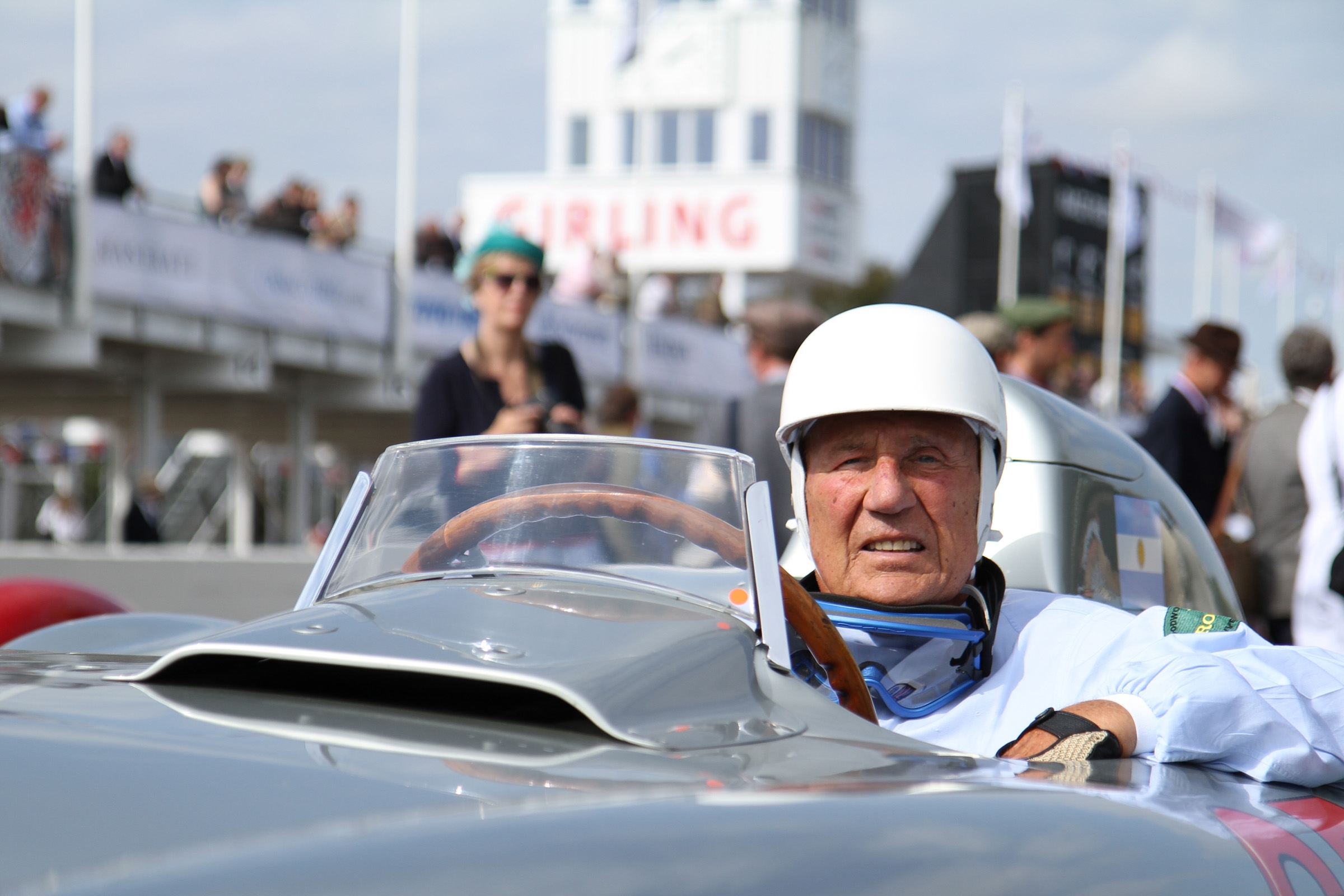 Sir Stirling Moss at Goodwood Revival