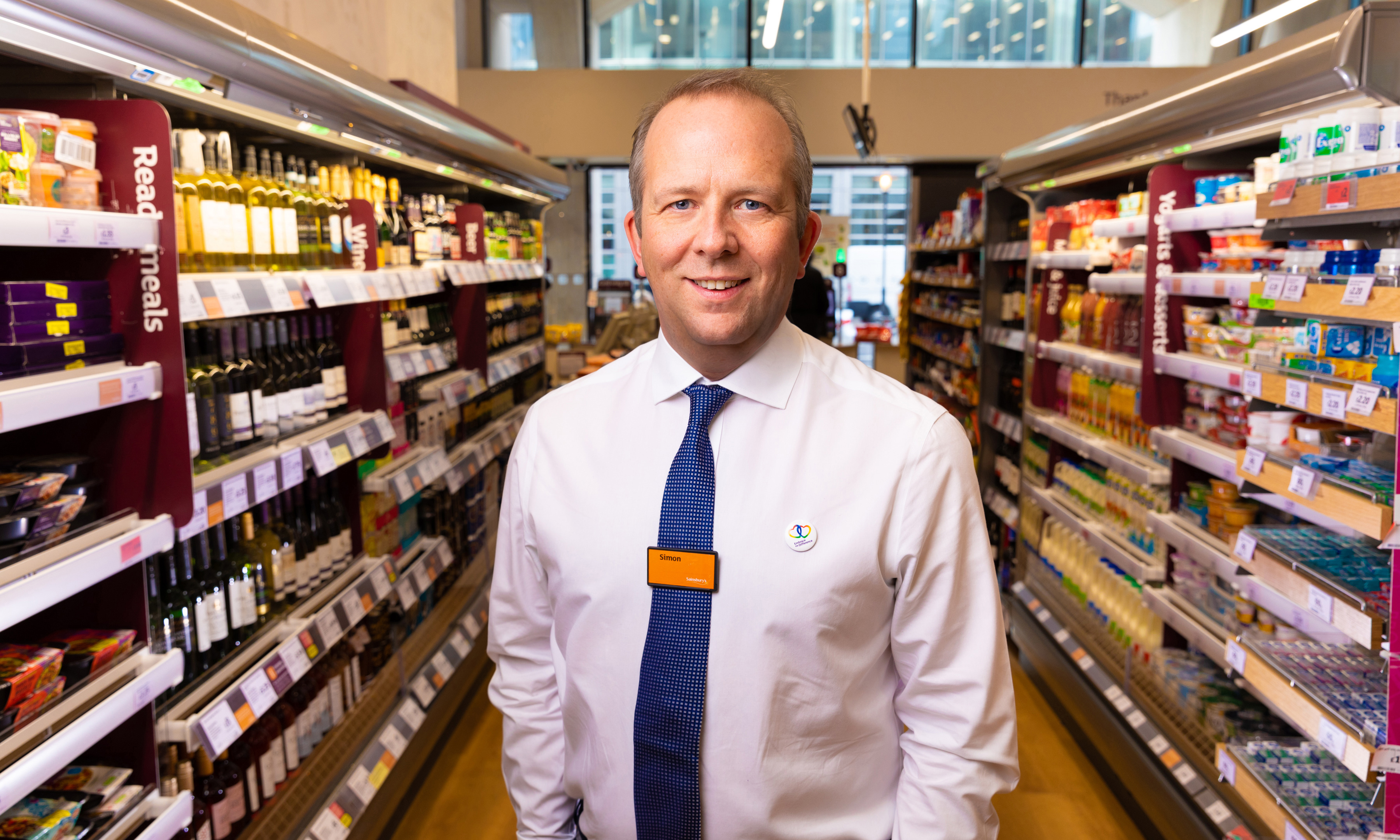 Simon Roberts, CEO of Sainsbury's