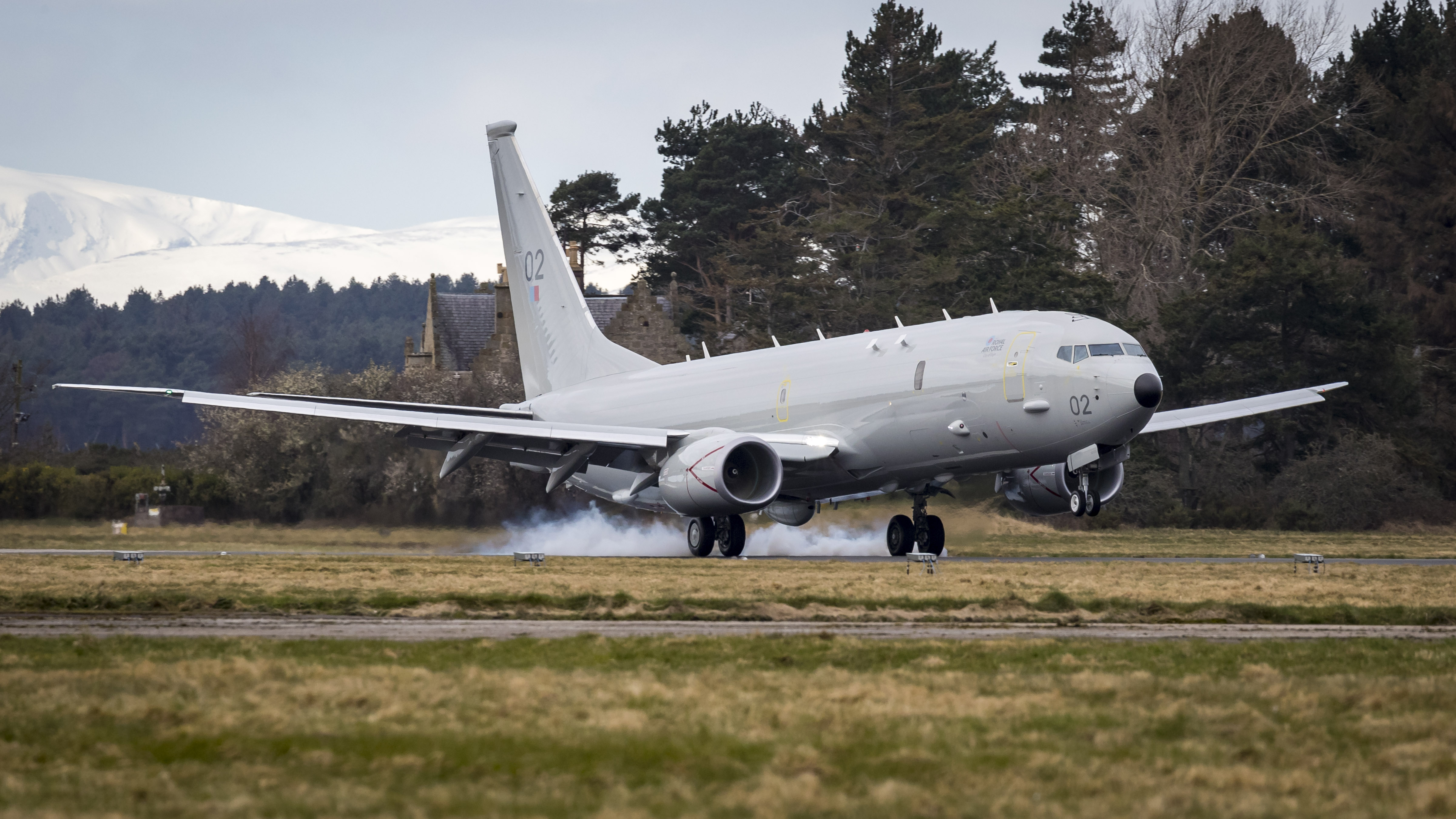 Five of the nine aircrafts of the planned Poseidon fleet are now based at RAF Lossiemouth