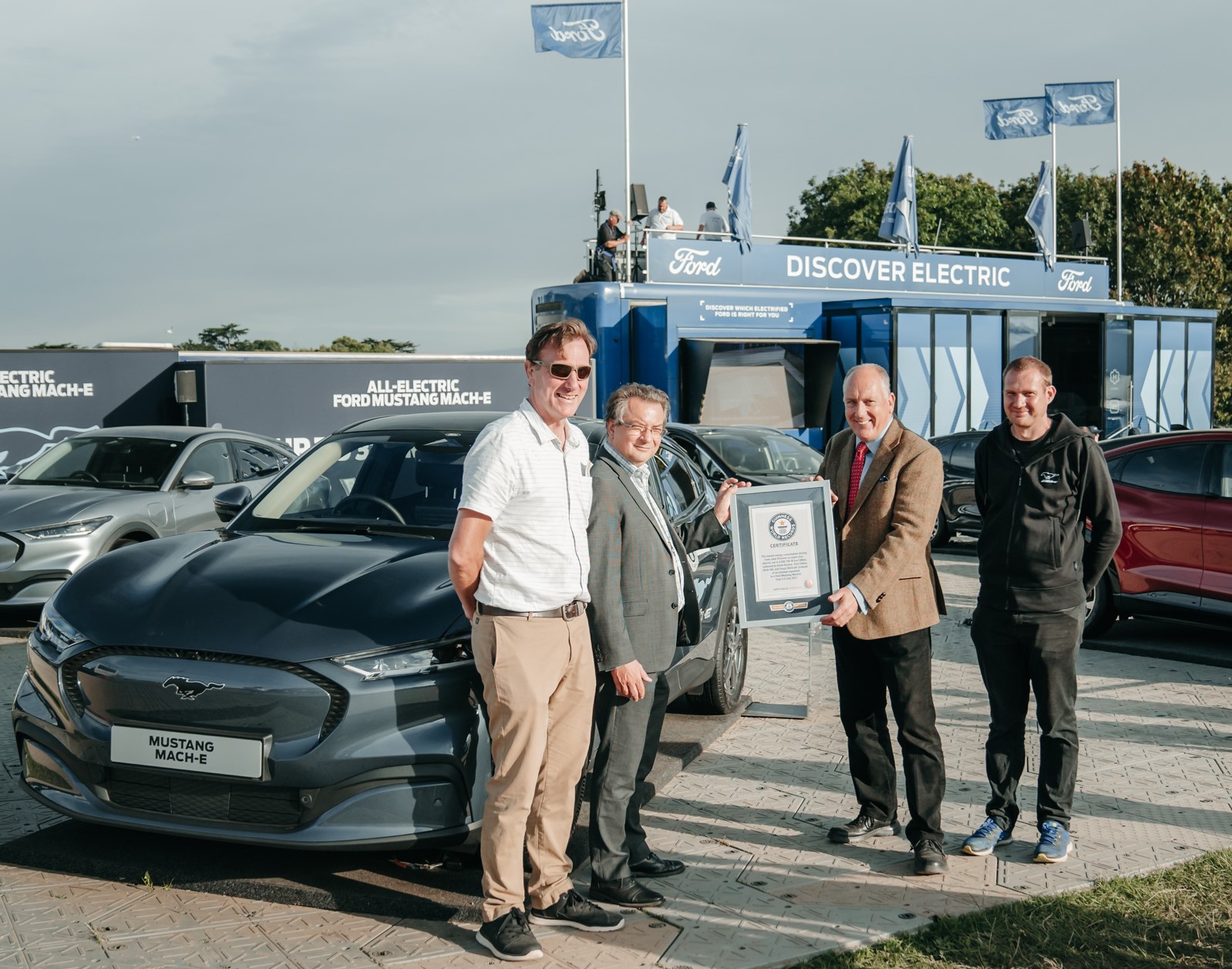 Ford Mustang Mach-E, world record run