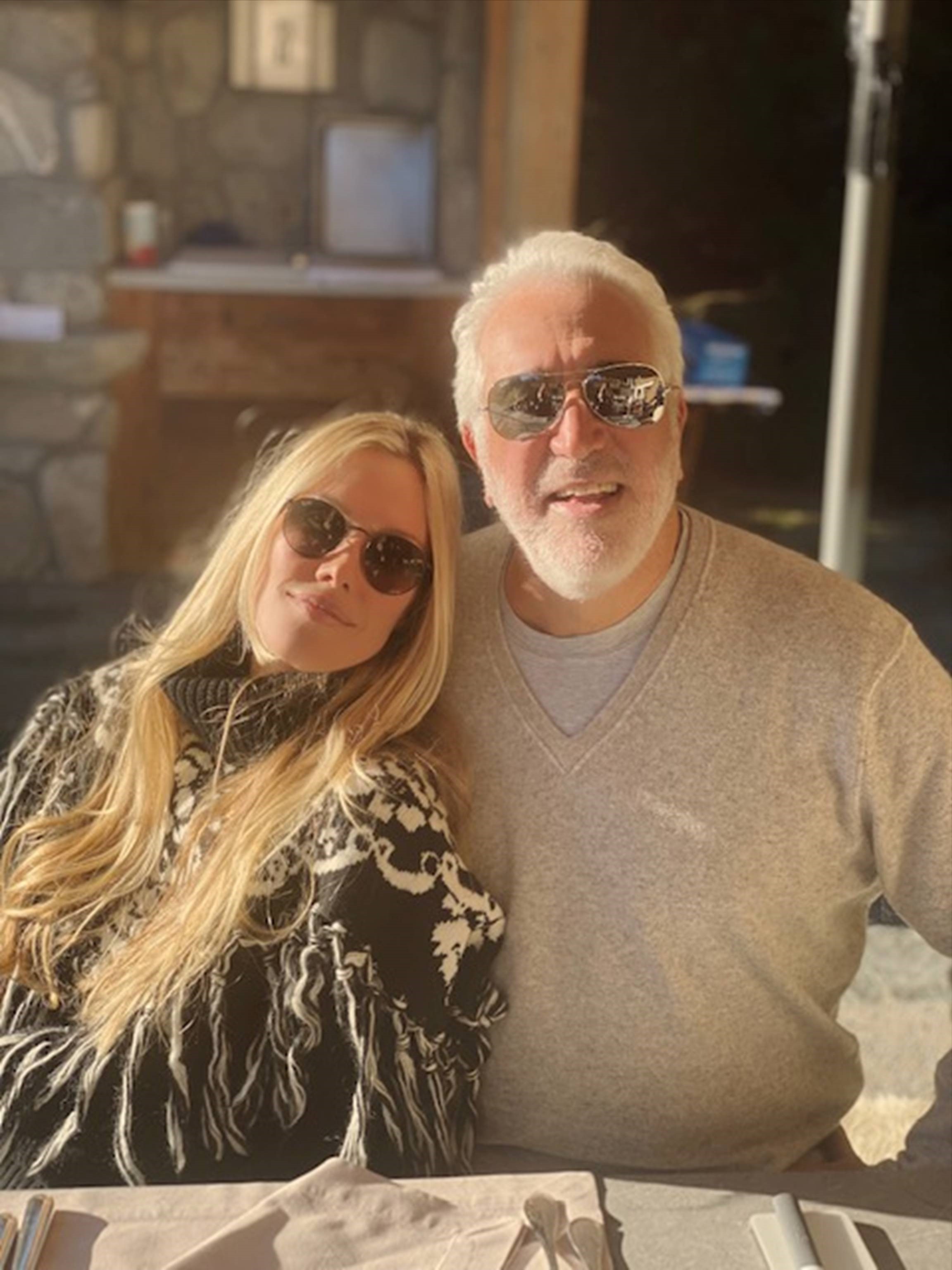 Lawrence Stroll and his wife Raquel Stroll together