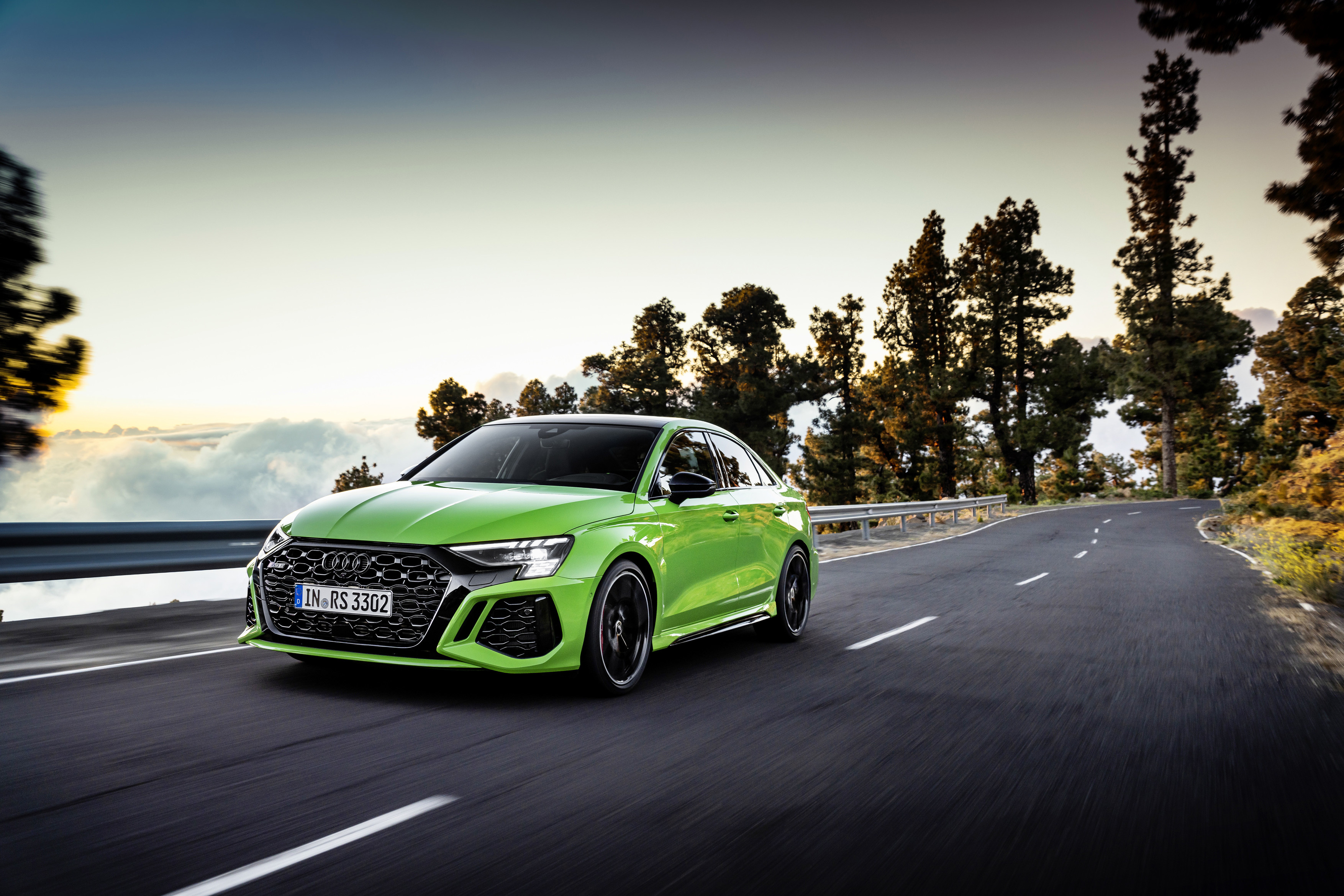 New Audi RS3 hits the road with dramatic new look and 180mph top speed