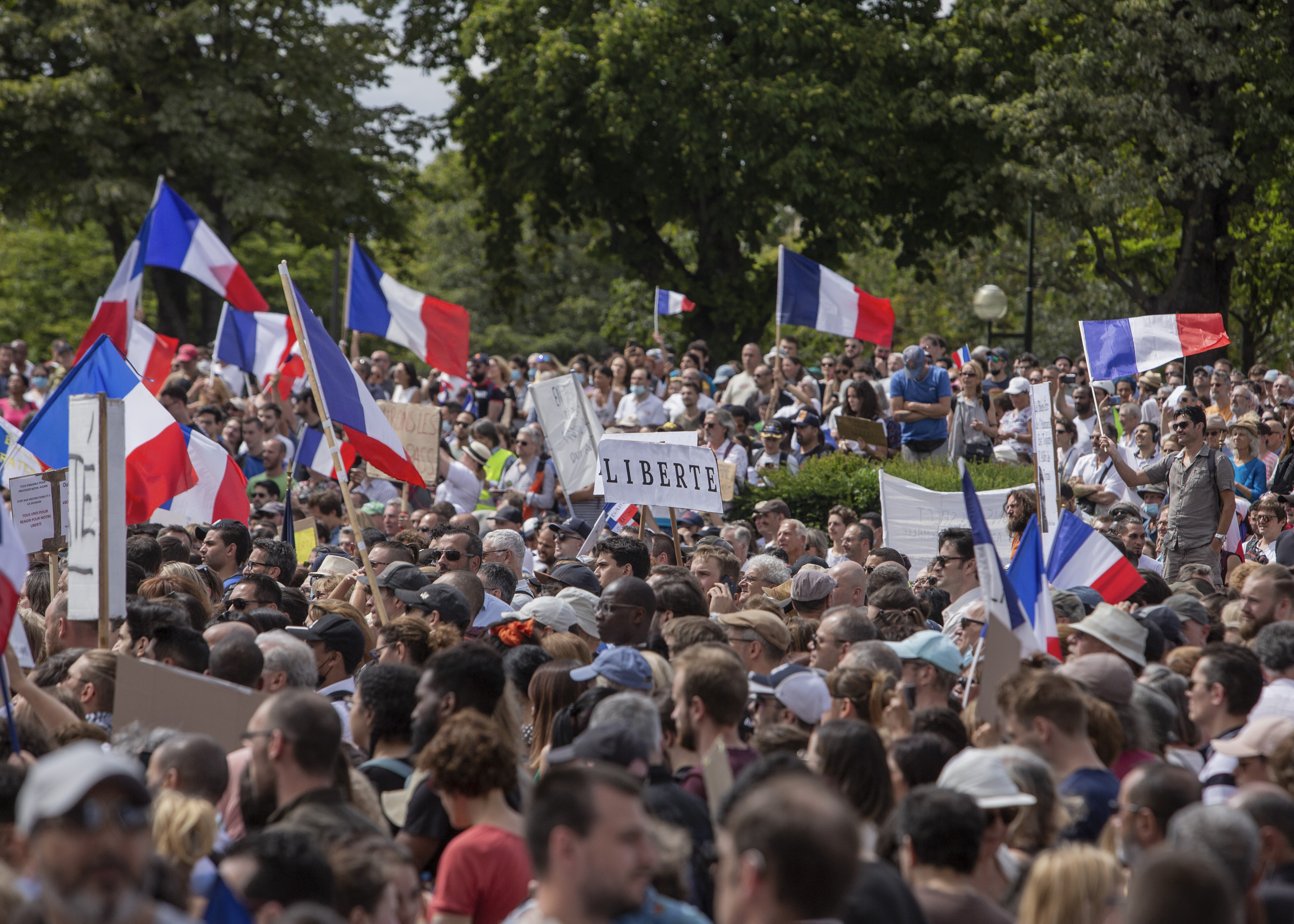 Paris protesters