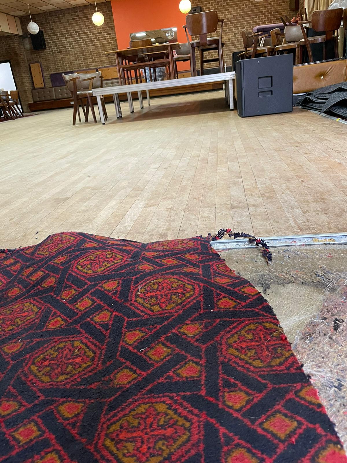 A dancefloor at a social club in Walthamstow may well have been saved by volunteers