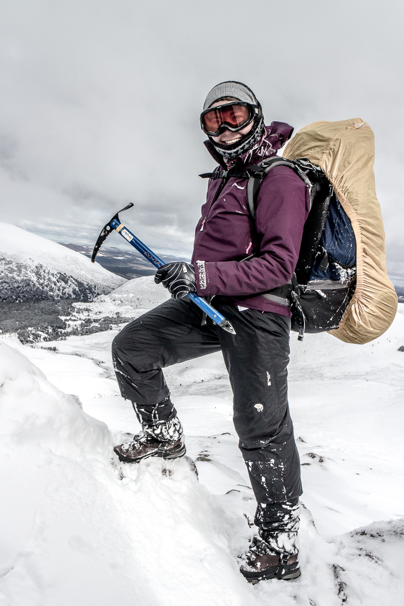 Kirk on an expedition in Scotland