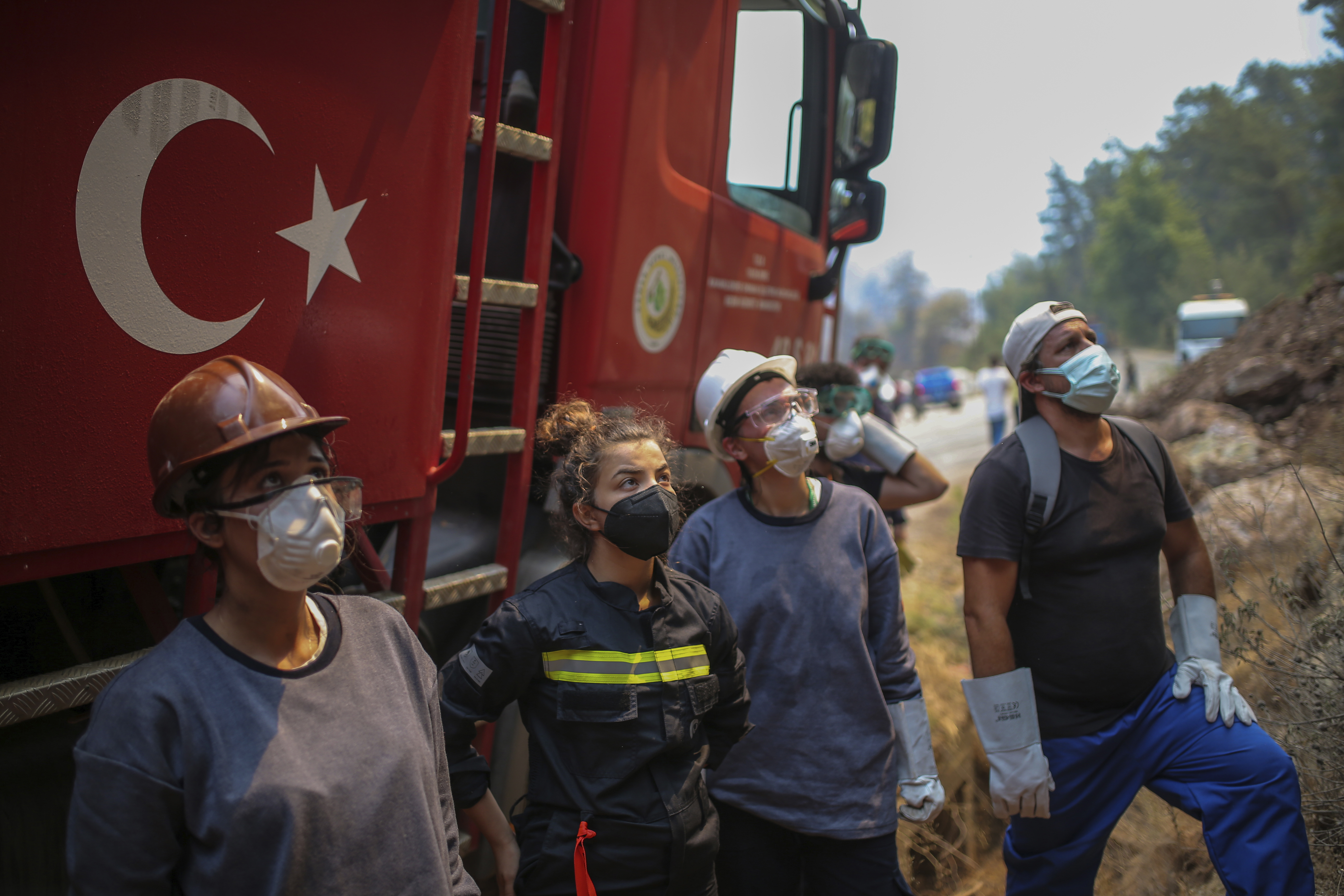 Volunteer firefighters