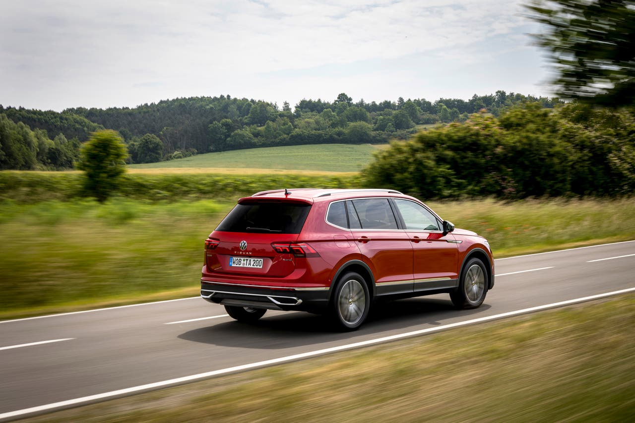 Volkswagen tiguan ii allspace отличие