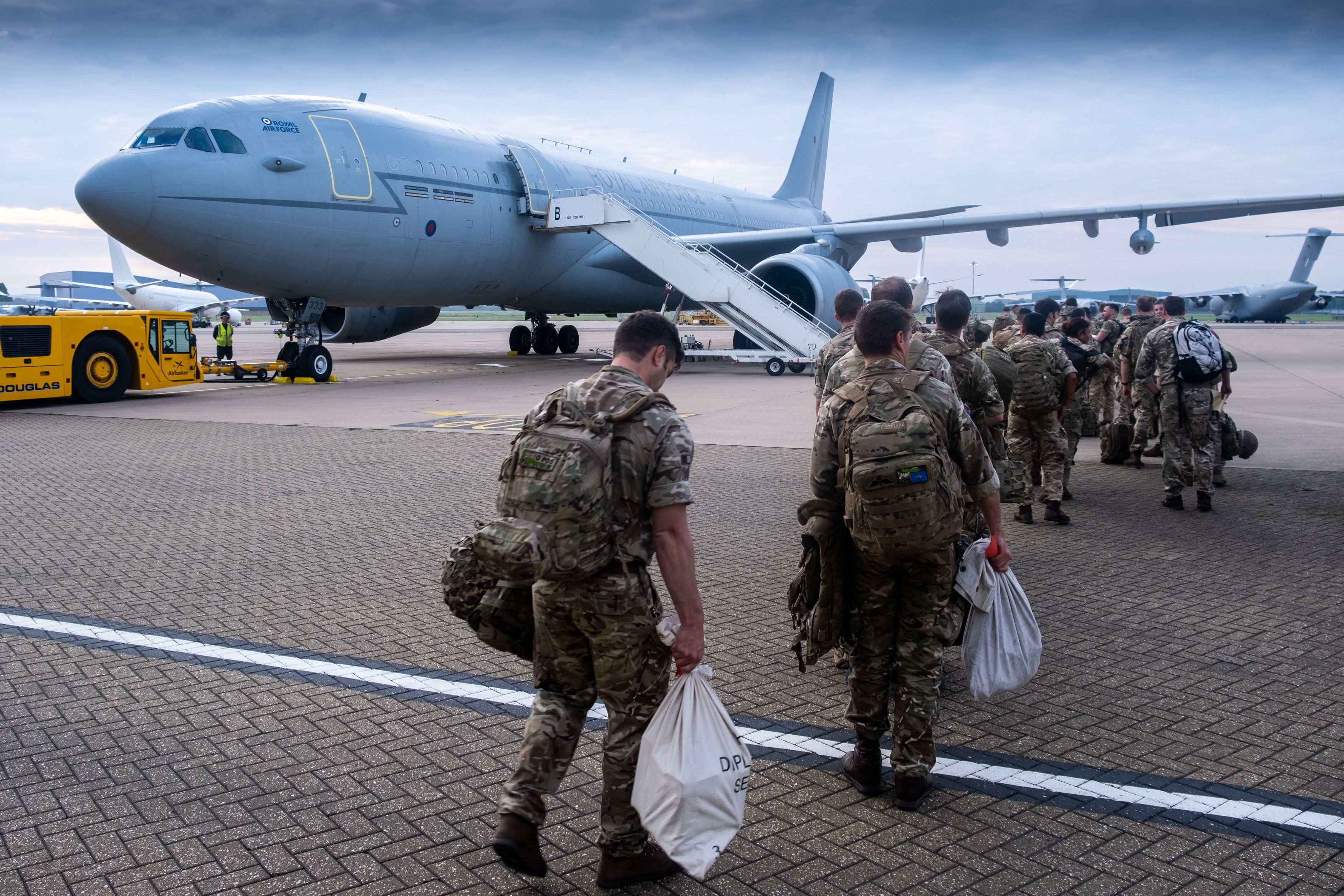Troops heading to Afghanistan