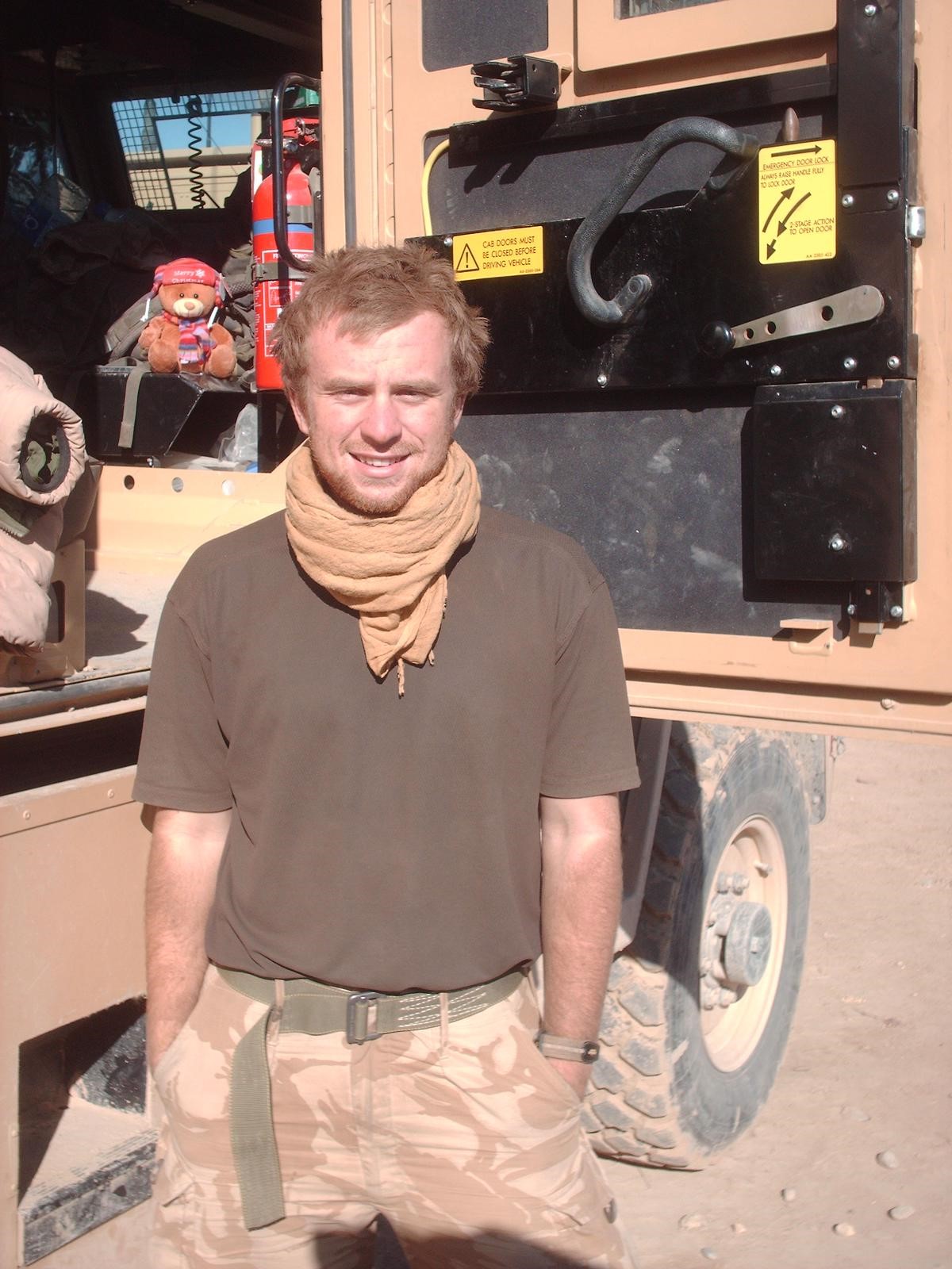 Jack Cummings served two terms in Afghanistan detecting bombs in 2007 and 2010 (Jack Cummings)