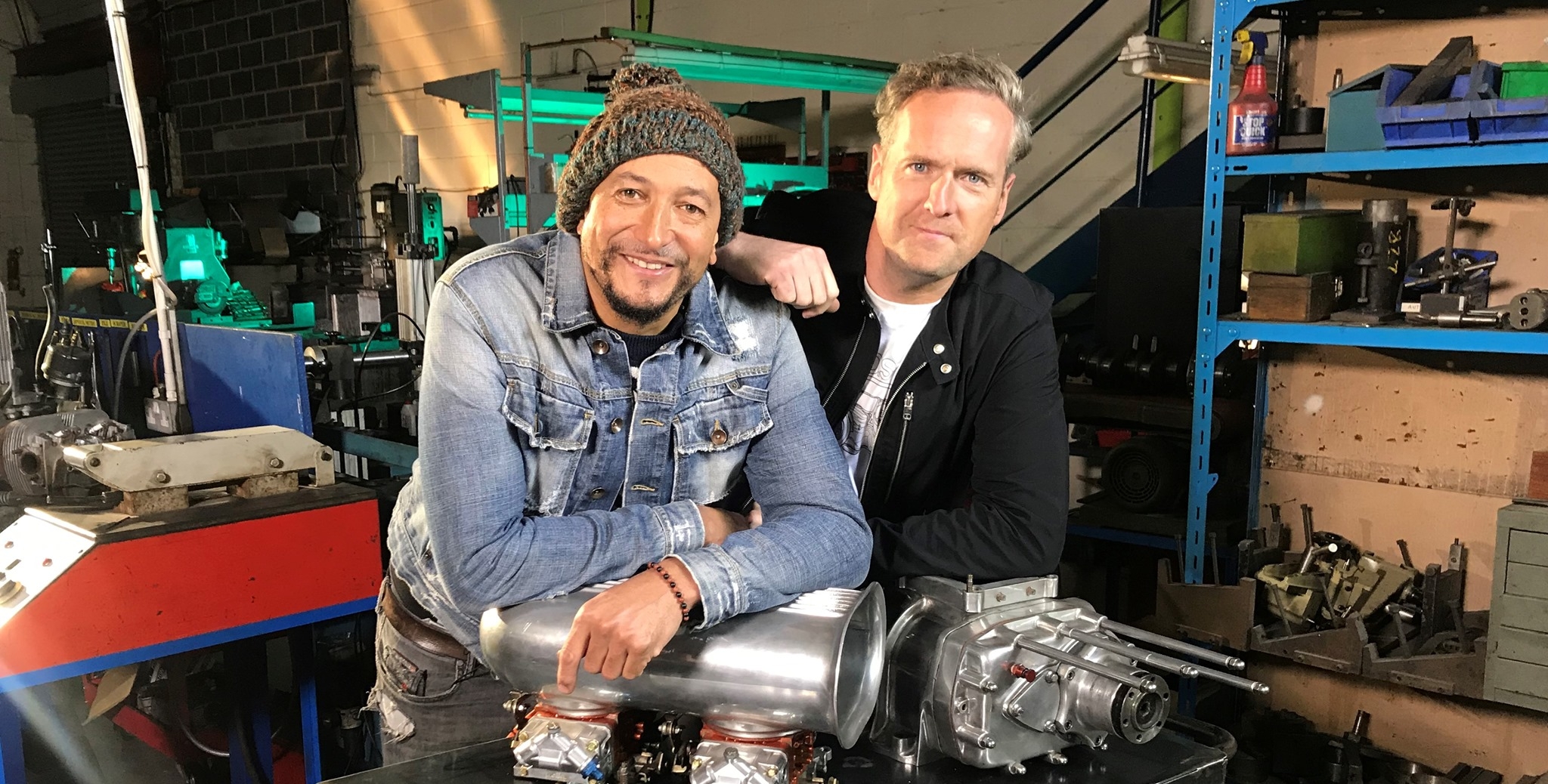 Fuzz Townshend and Tim Shaw of Car SOS