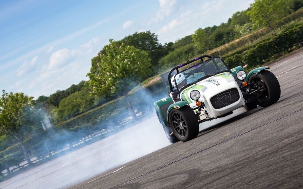 Caterham drifting