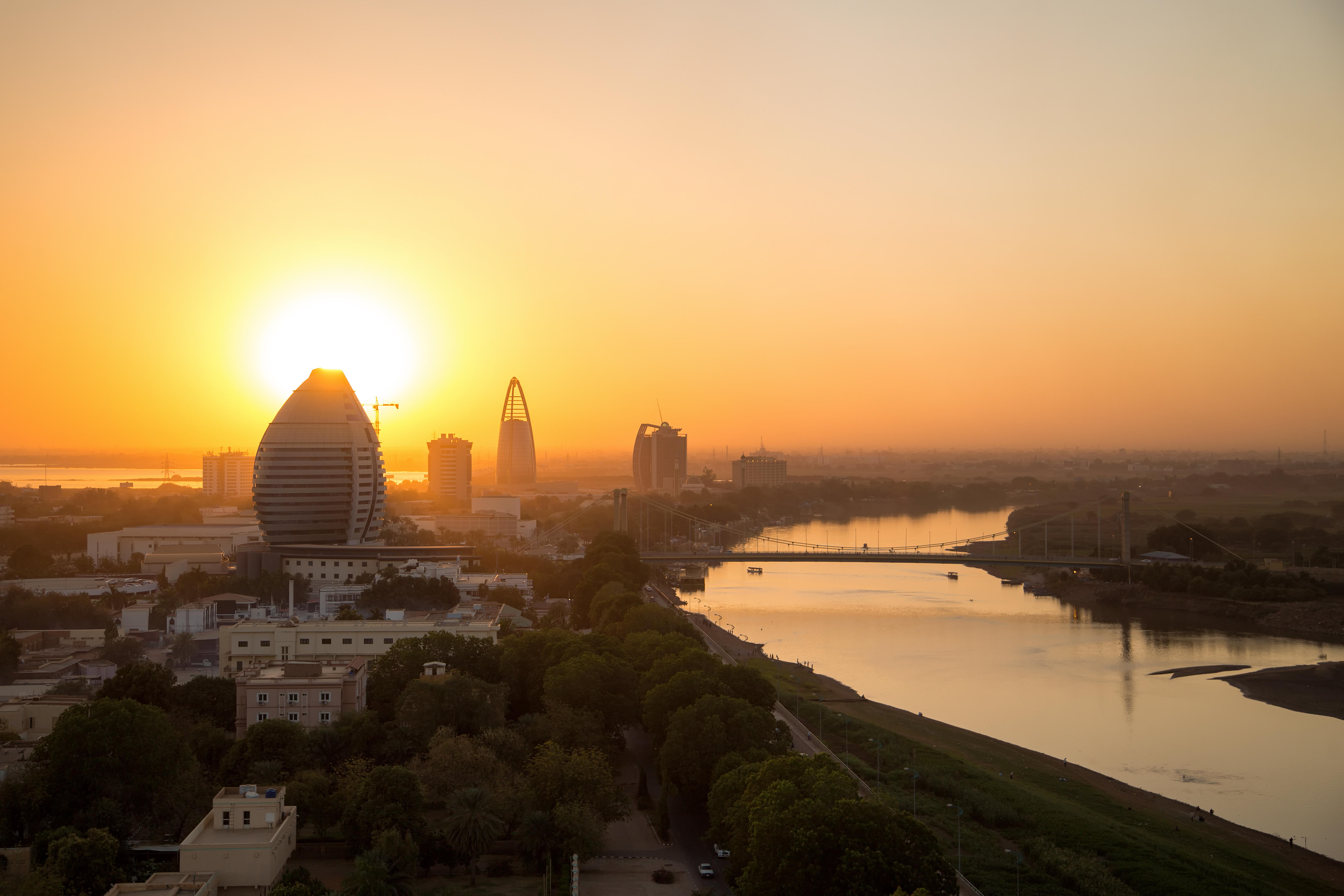 A sunset view of river Nile in Khartoum (Alamy/PA)
