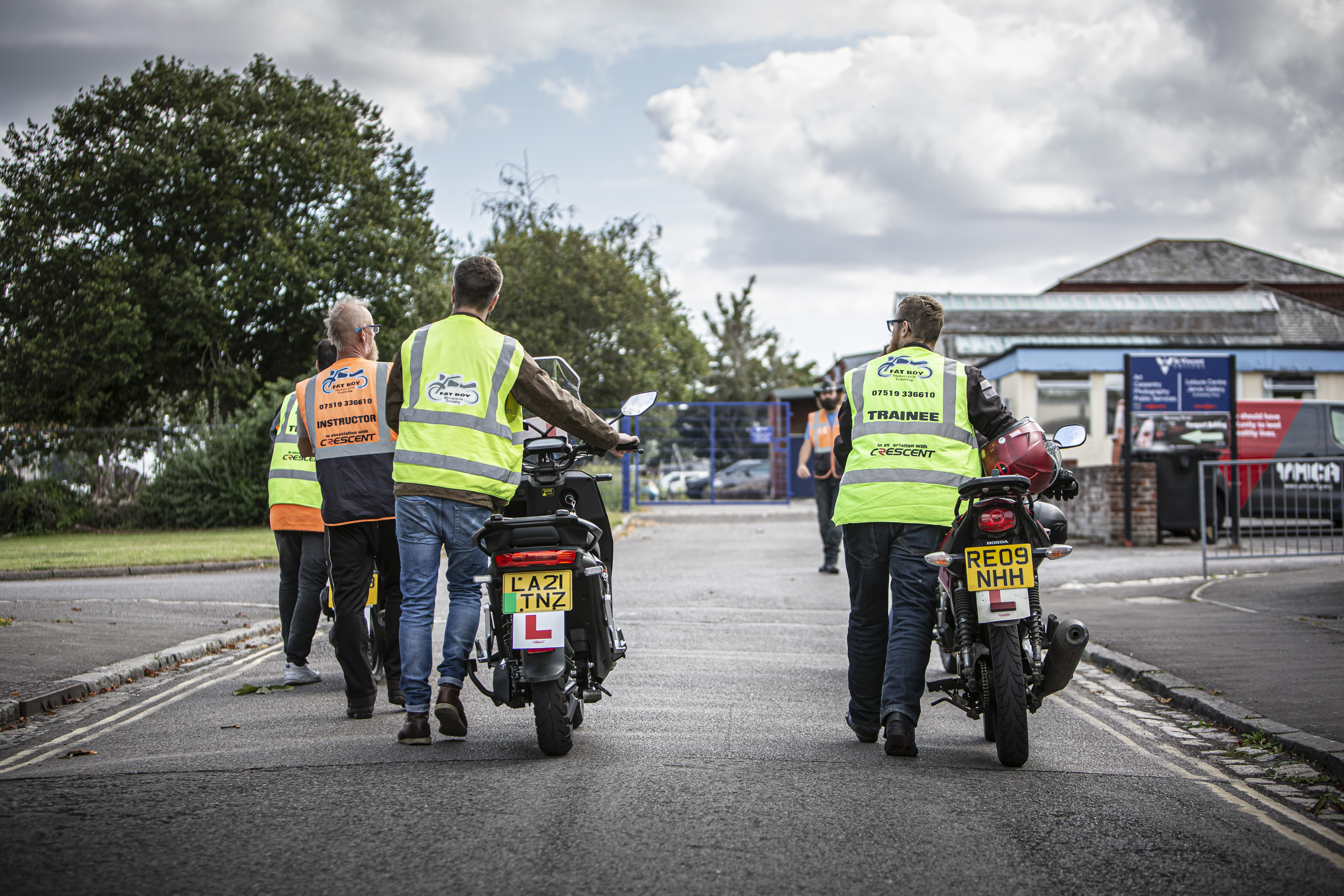 Electric motorcycle training