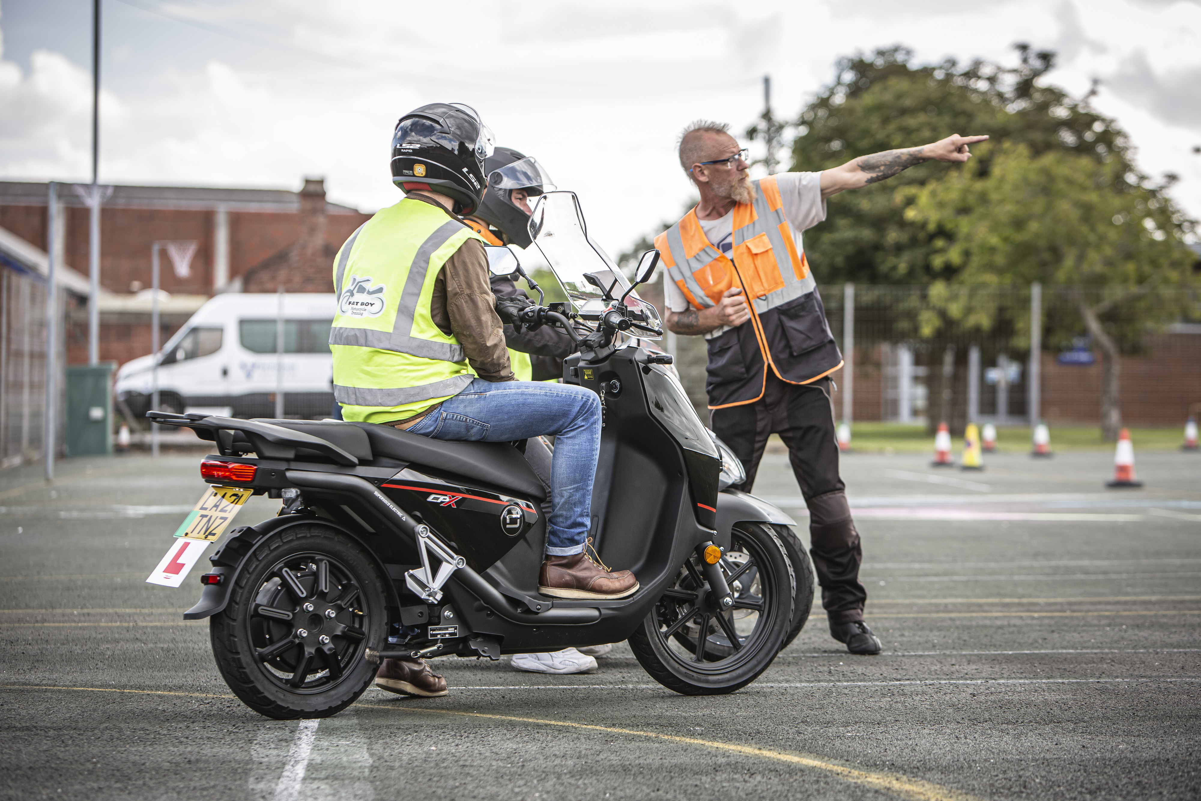 Electric motorcycle training