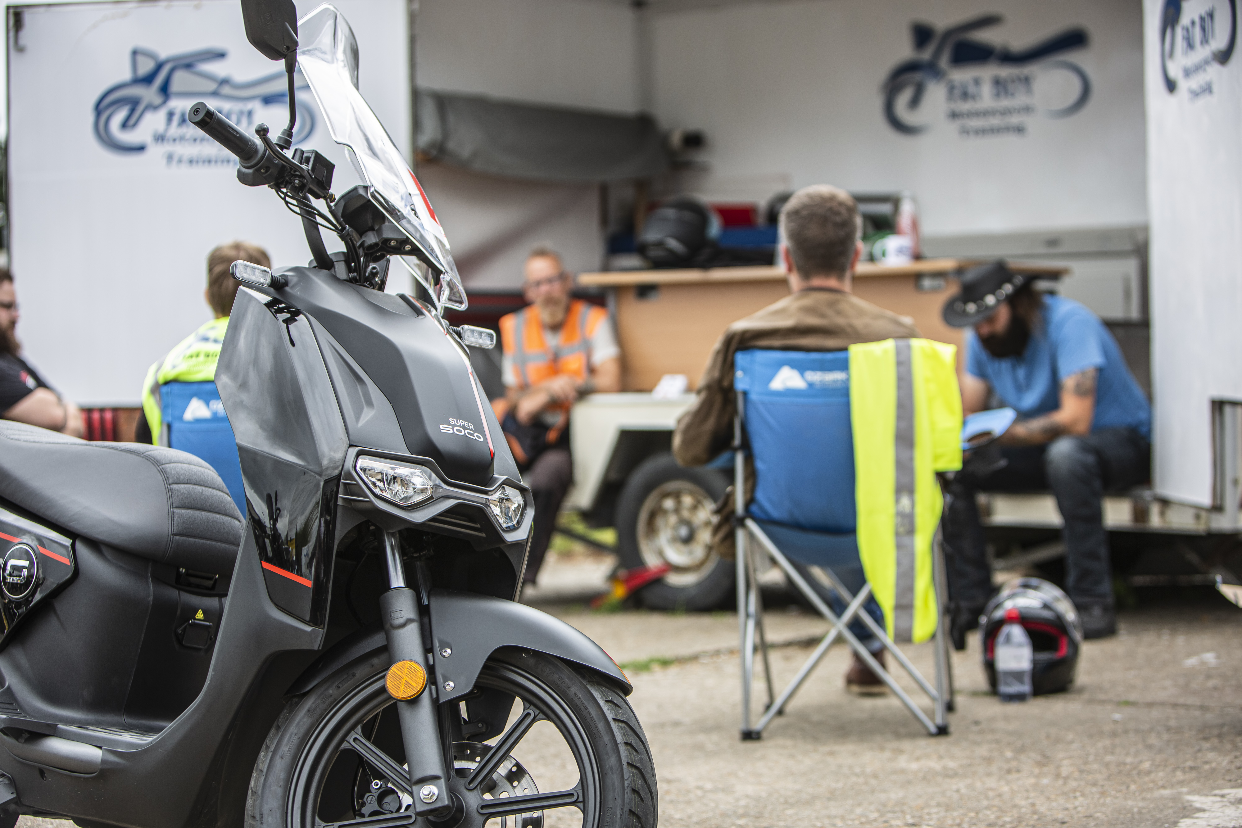 Electric motorcycle training