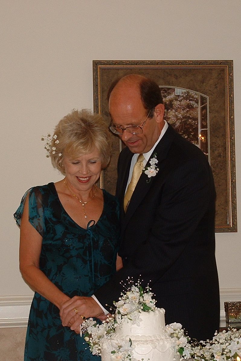 Diane and Nick Marson's wedding day