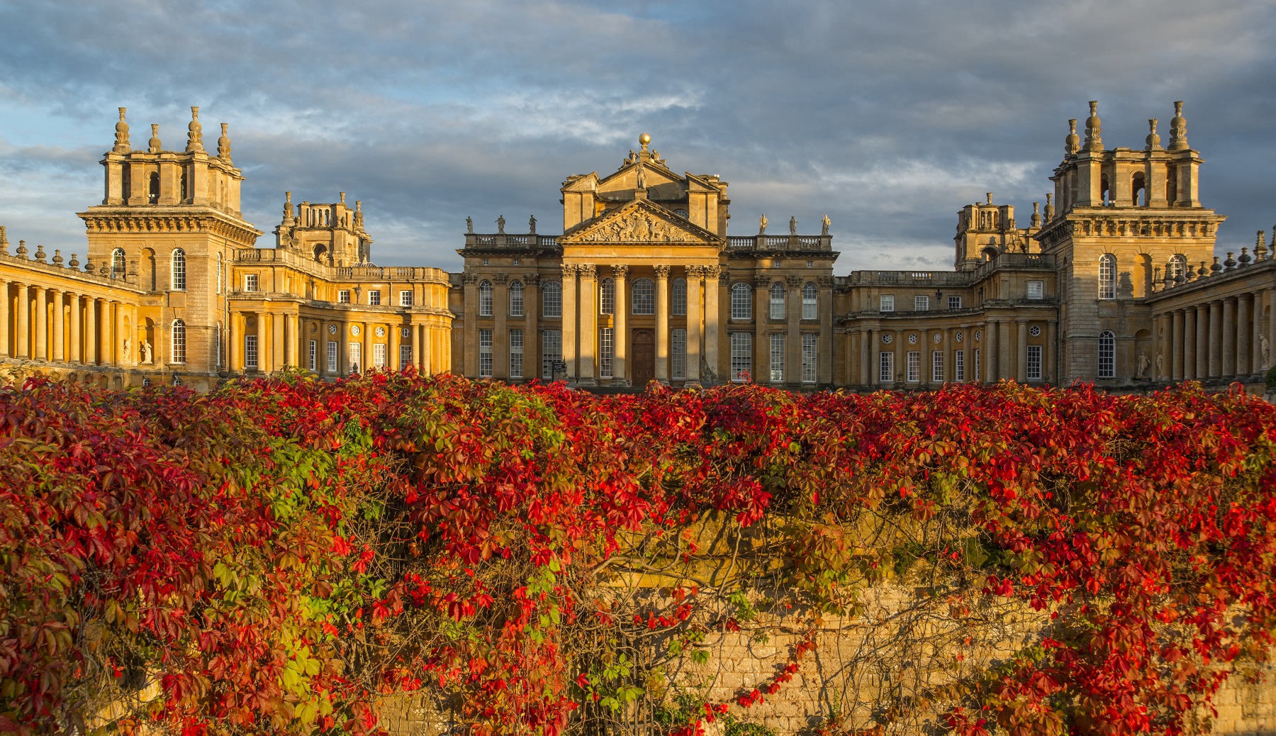 Autumnal colours at Blenheim Palace (Blenheim Palace/PA)