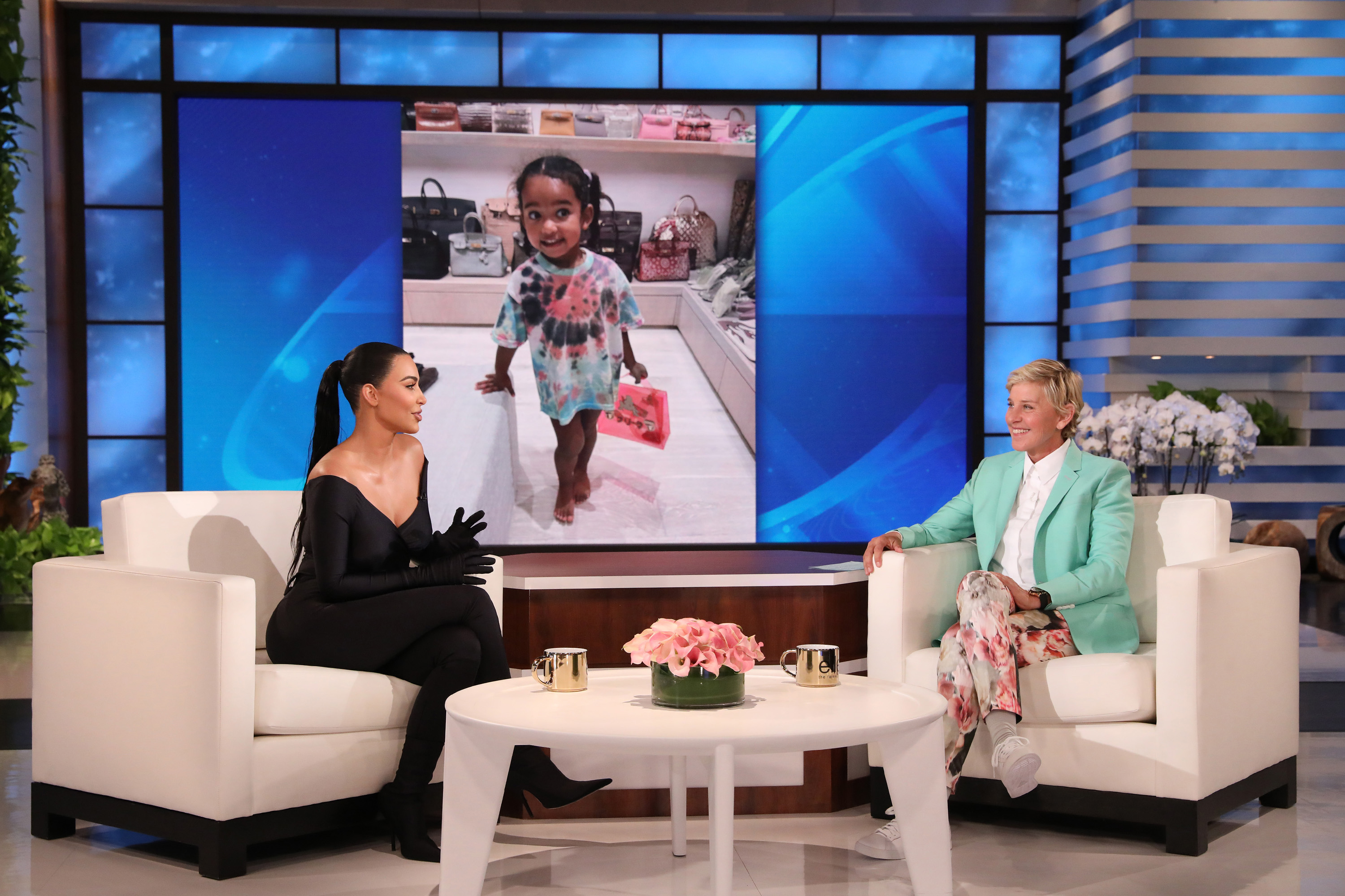 Kim Kardashian West on The Ellen DeGeneres Show