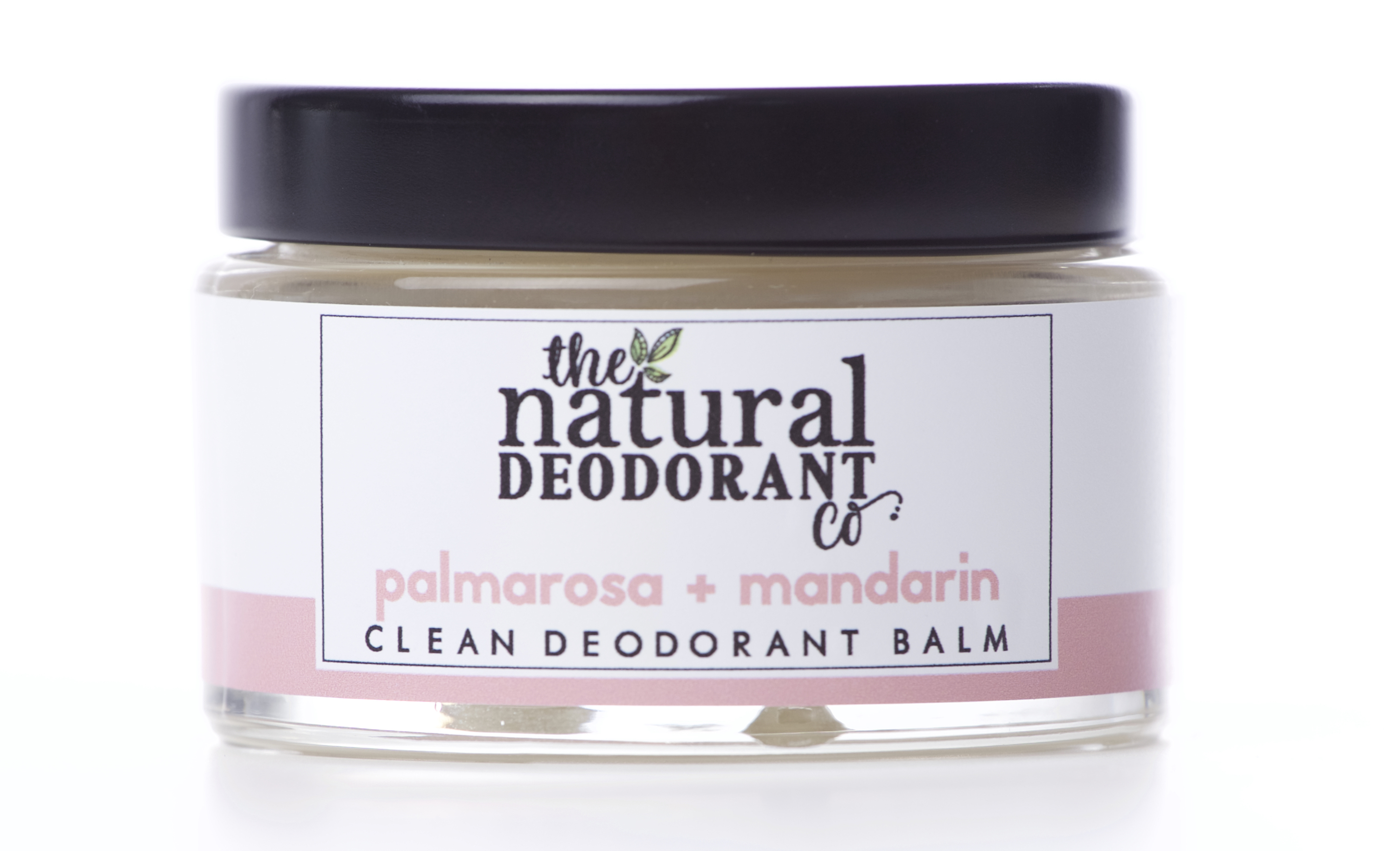 The Natural Deodorant Co Clean Deodorant Balm Palmarosa + Mandarin