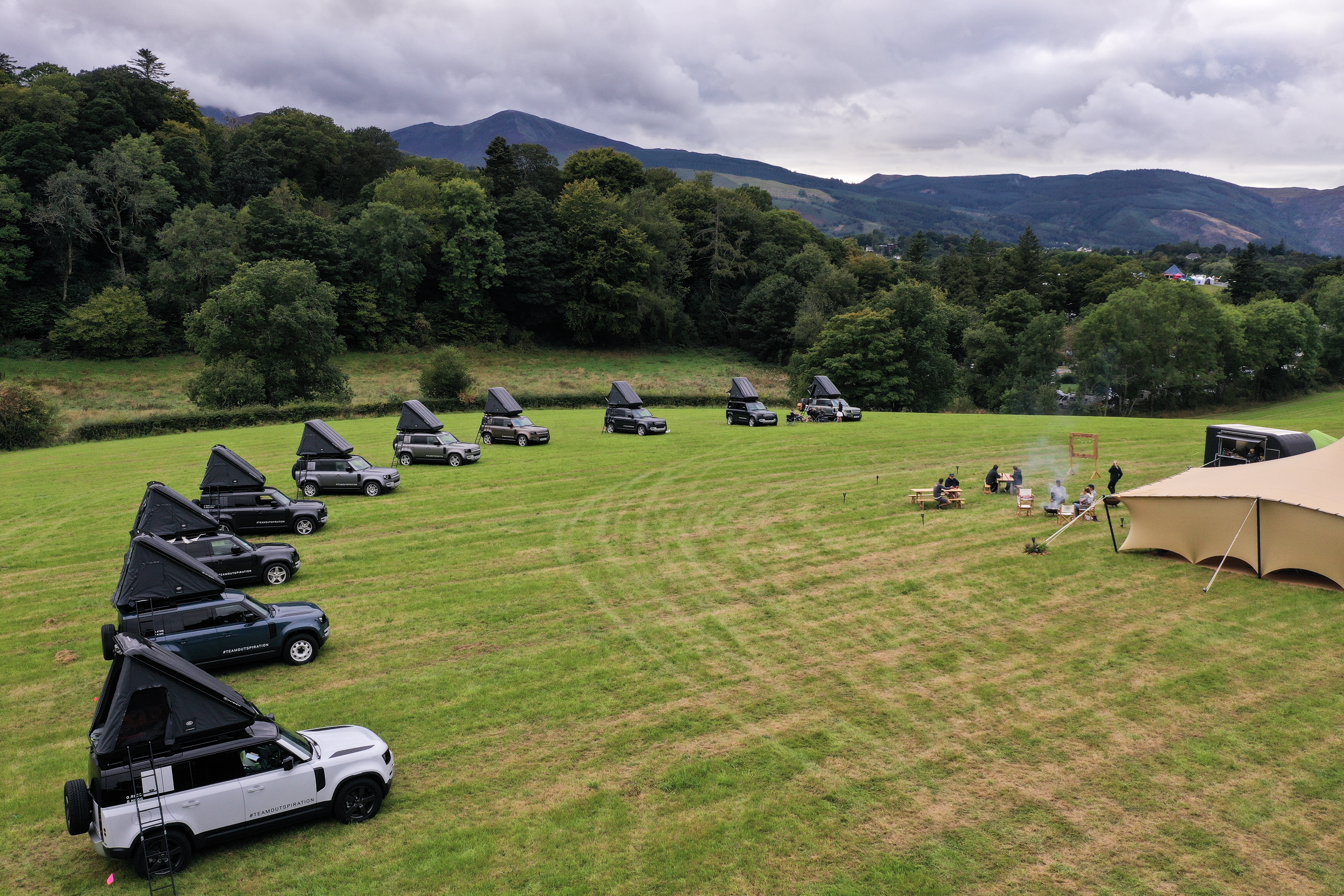 Land Rover x Autohome roof tent