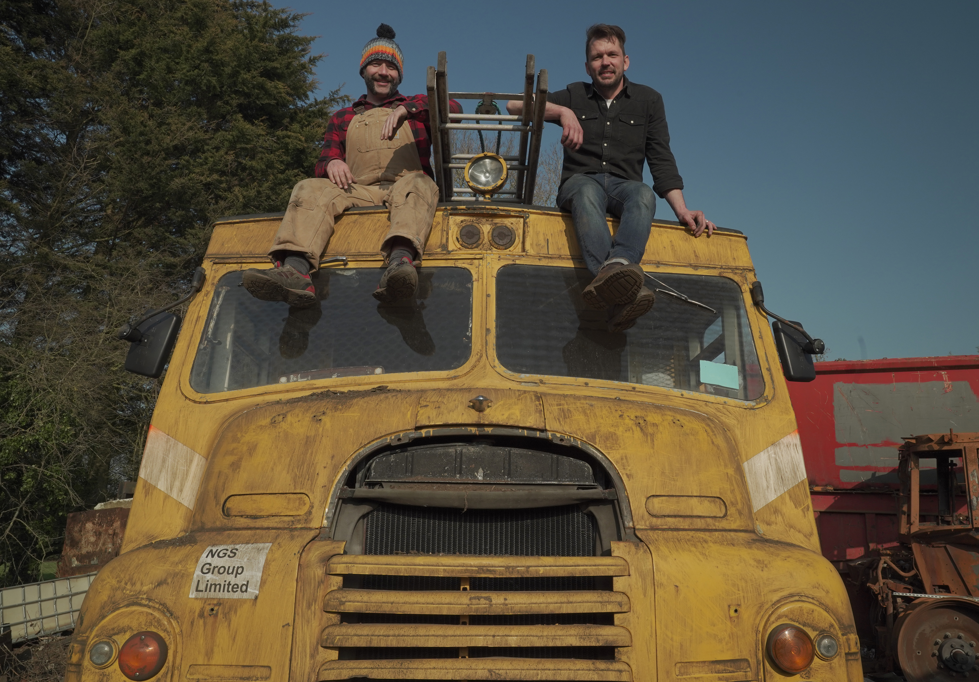 Jimmy Doherty and Jimmy de Ville in Jimmy Doherty's Dream Builds On Wheels
