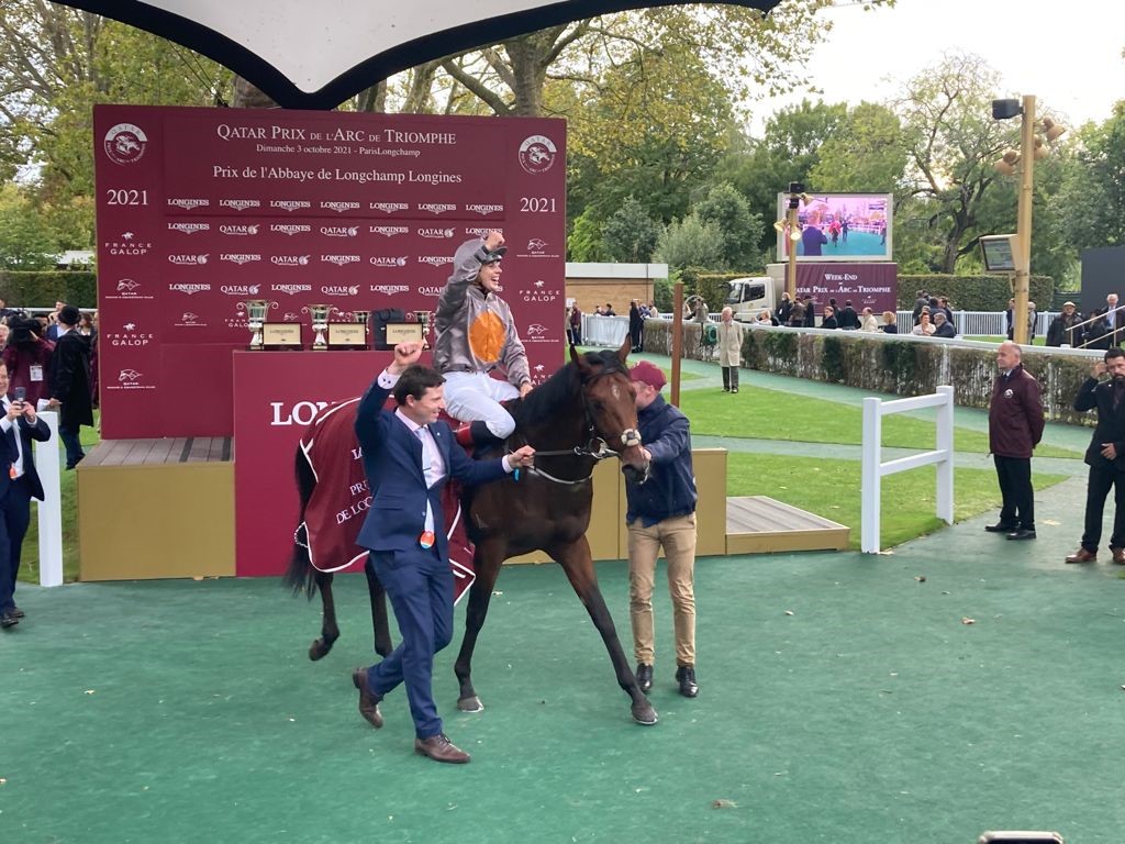 A Case Of You after winning the Prix de l'Abbaye