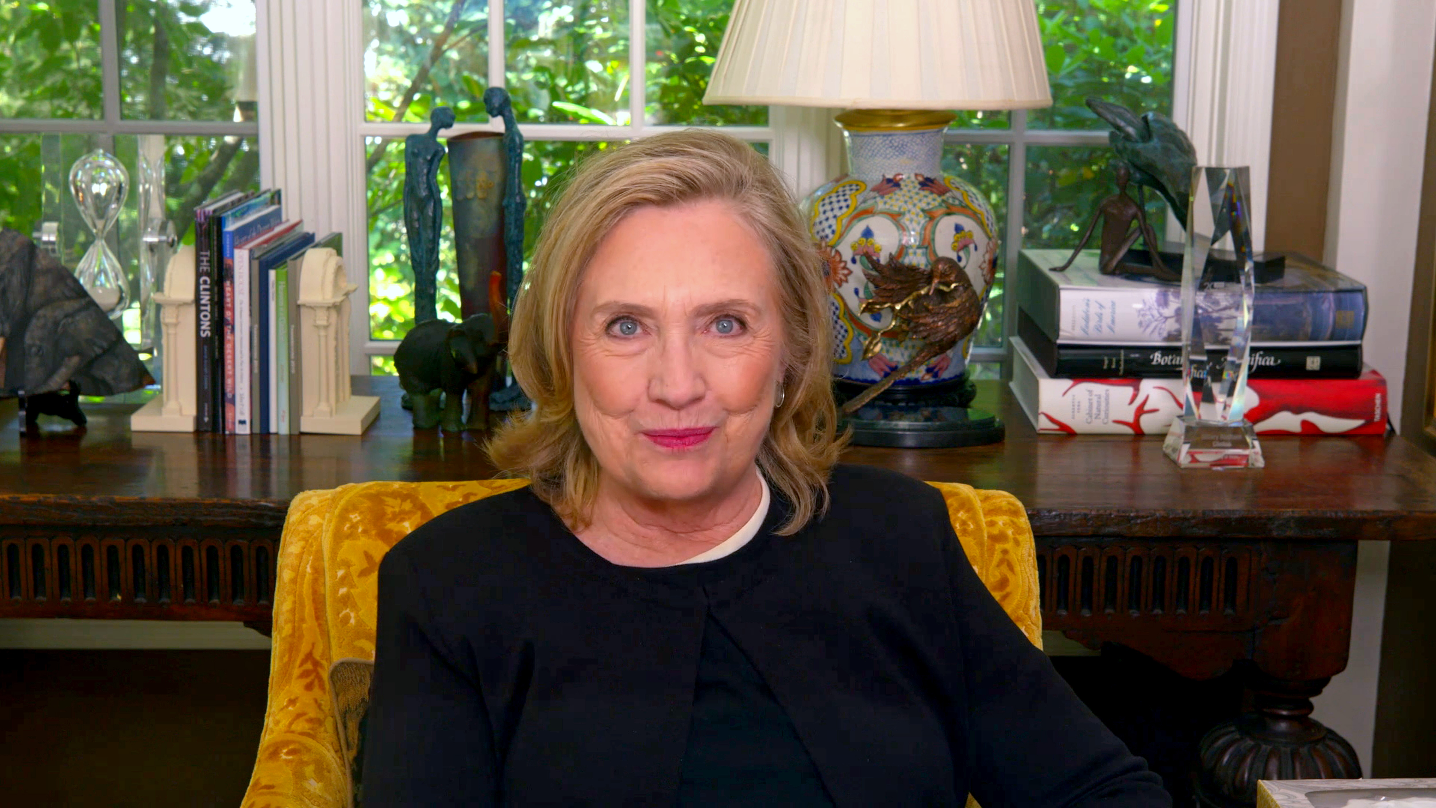 Hillary Rodham Clinton at the 46th annual Gracie Awards