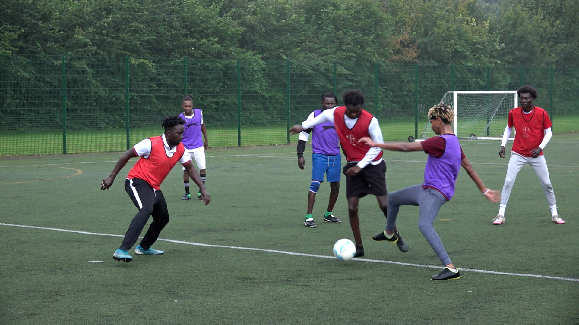 Scunthorpe United Community Trust is hoping to resume its coaching programme for local refugees